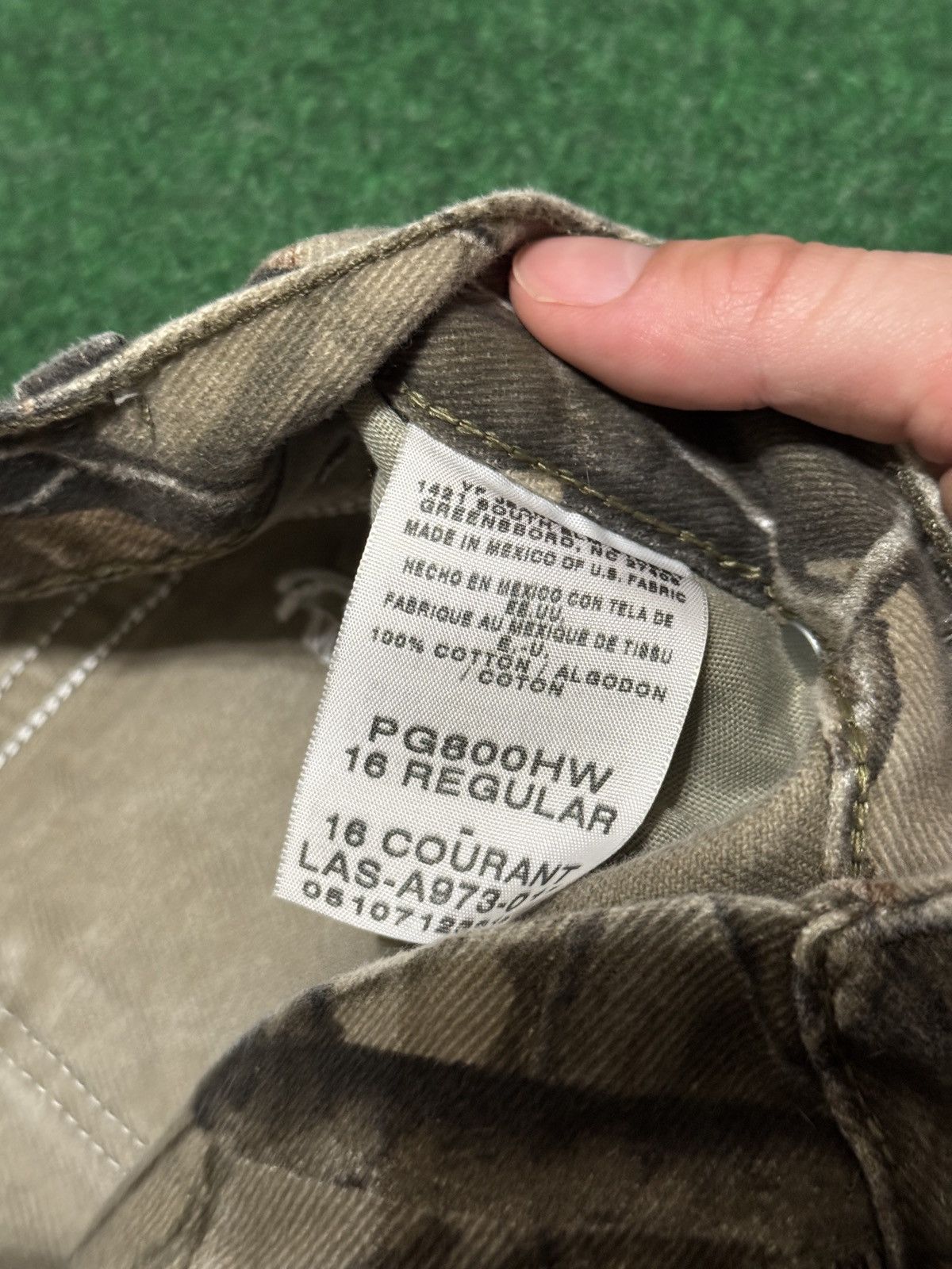 Realtree Y2K Wrangler Pro Gear Realtree Camo Hip Hop Grunge Pants Size US 28 / EU 44 - 2 Thumbnail