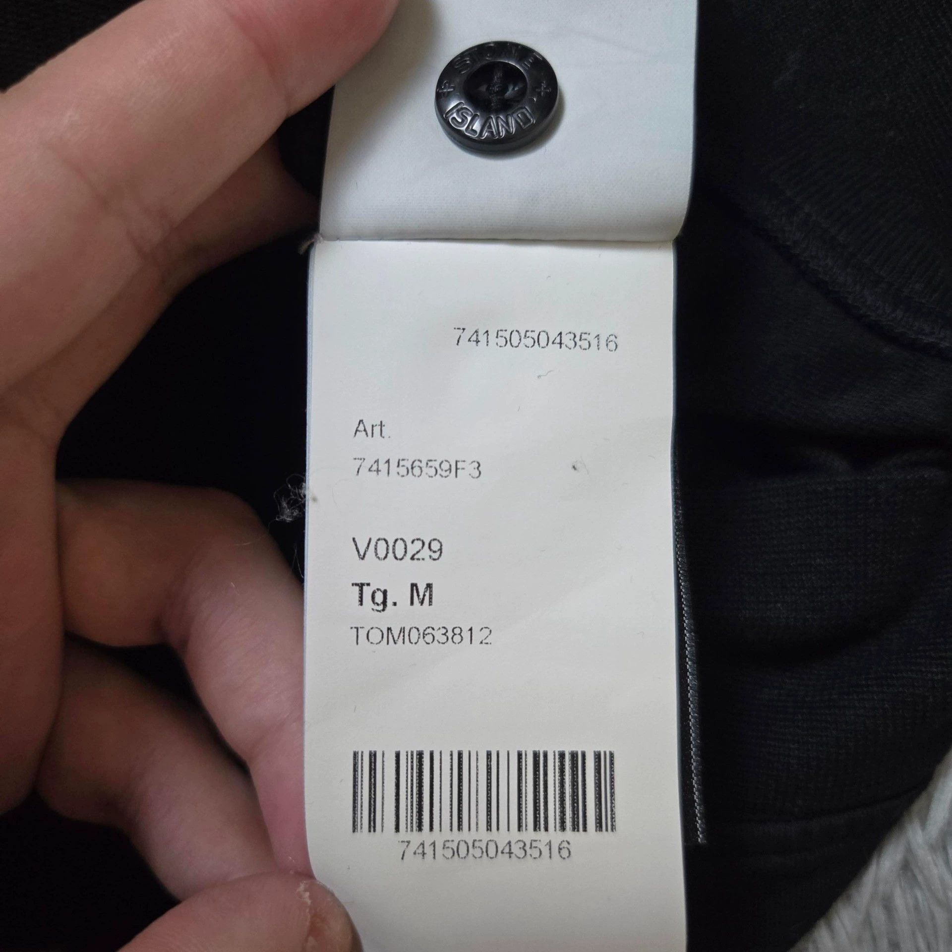 Stone Island stone island black basic sweatshirt size M Size US M / EU 48-50 / 2 - 5 Thumbnail