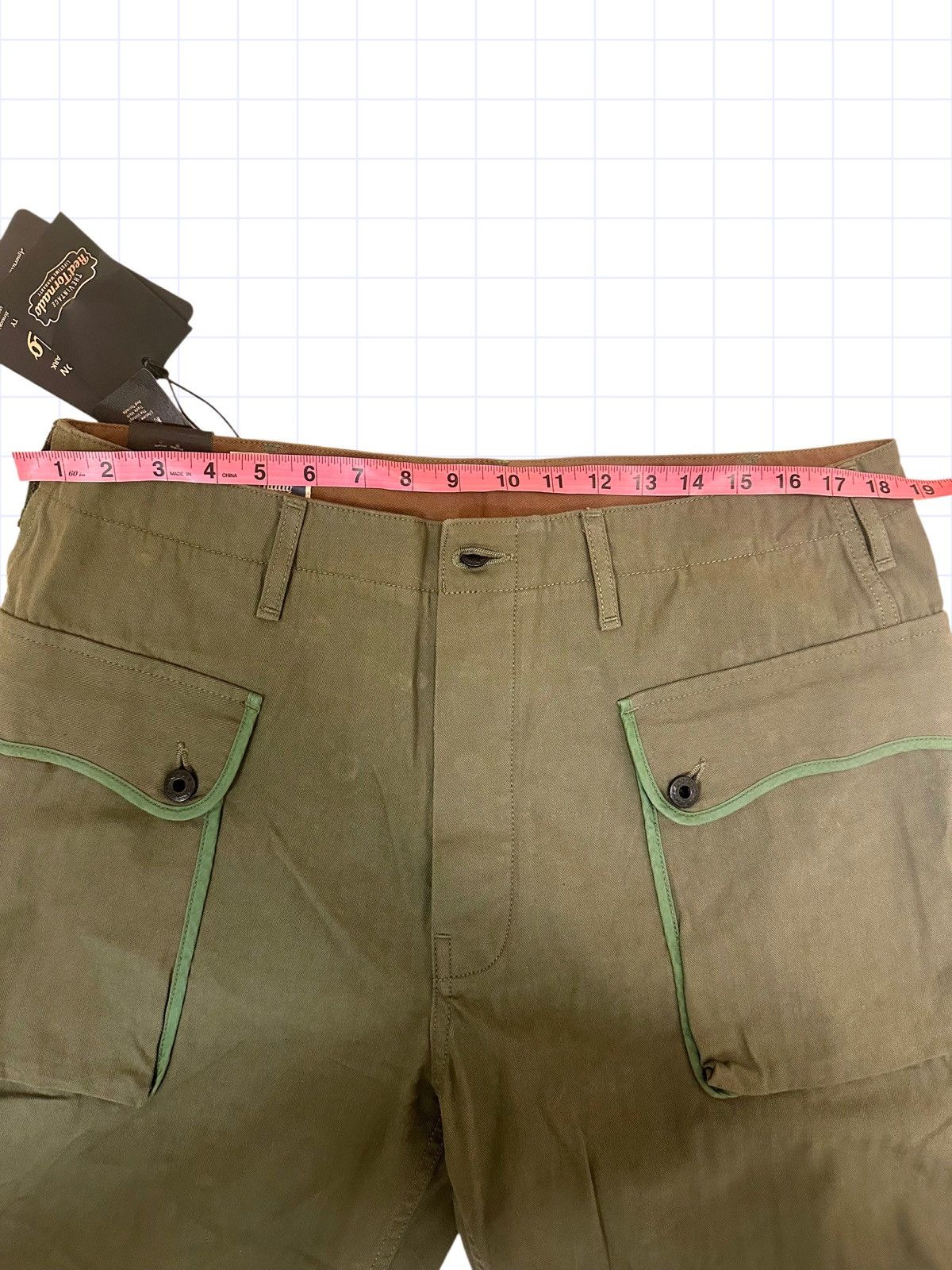 Japanese Brand Red Tornado Japanese Military Pants 36 Size US 36 / EU 52 - 6 Thumbnail