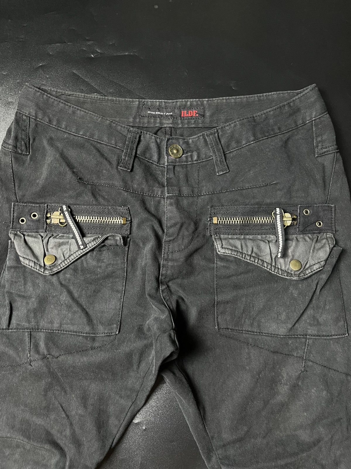 If Six Was Nine × Japanese Brand × Le Grande Bleu (L.G.B.) Street Make it punks gimmick zip Size US 31 - 3 Thumbnail