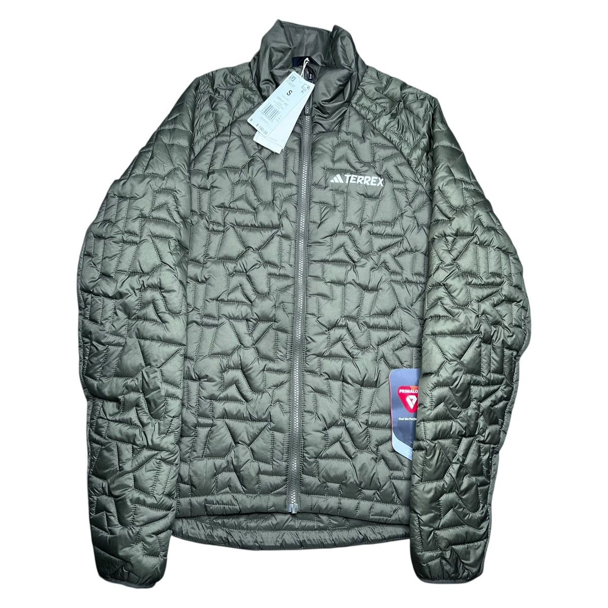 Adidas Adidas Terrex Xperior PrimaLoft Fill Insulated Green Jacket Size US S / EU 44-46 / 1 - 1 Thumbnail
