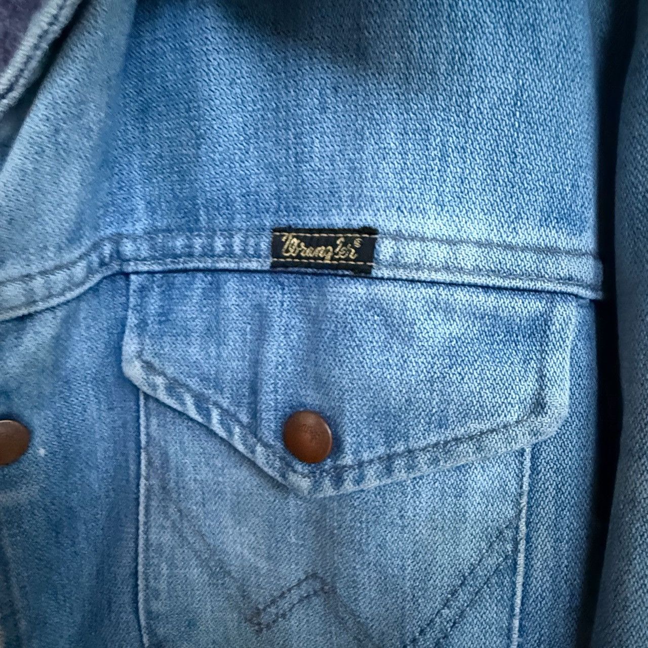 Wrangler Vintage 70s Wrangler No-Fault Blanket lined trucker jacket. Size US M / EU 48-50 / 2 - 16 Thumbnail