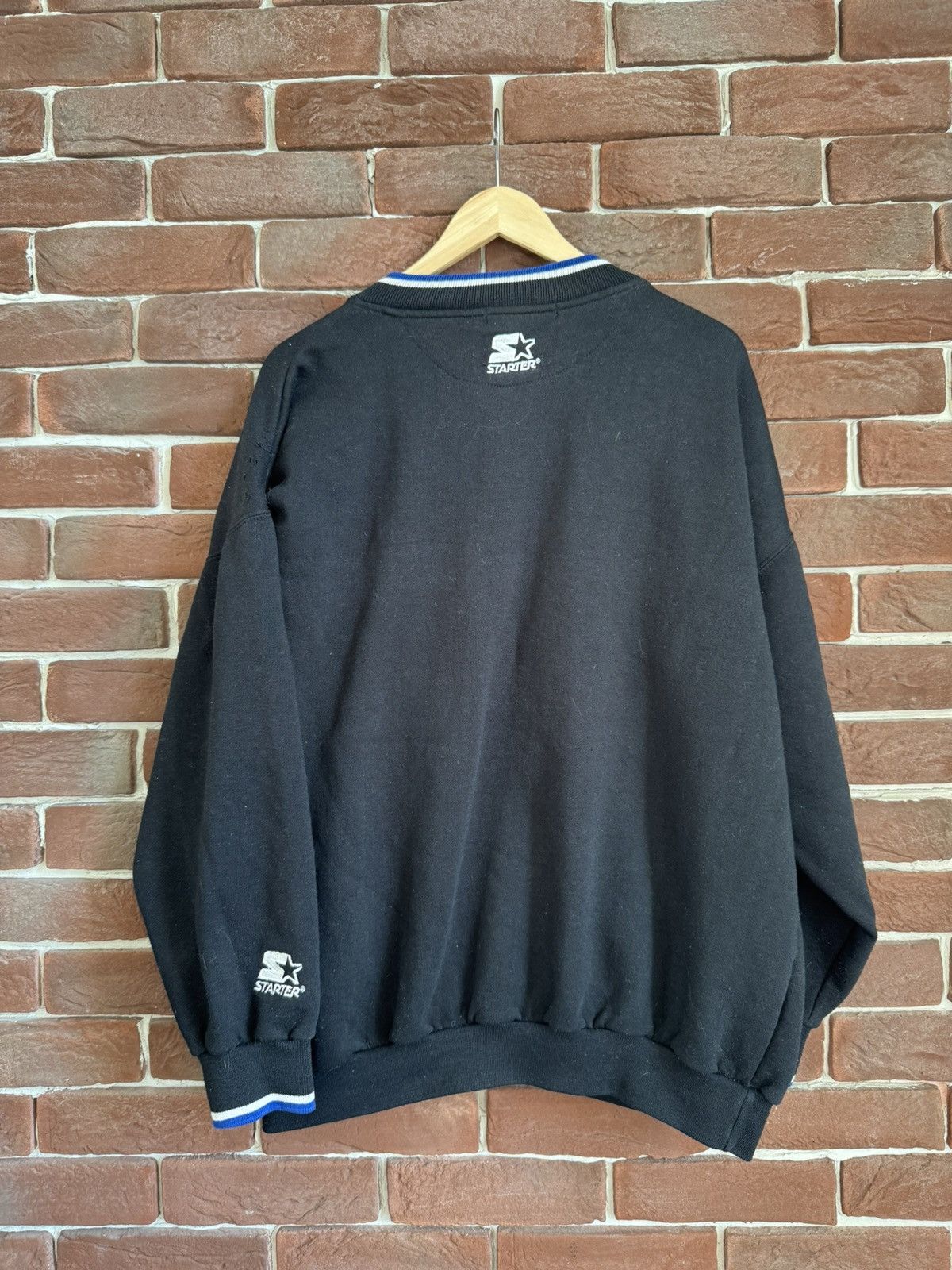 Starter Vintage 90s Starter NBA Orlando Magic L Black Sweatshirt Size US L / EU 52-54 / 3 - 2 Thumbnail