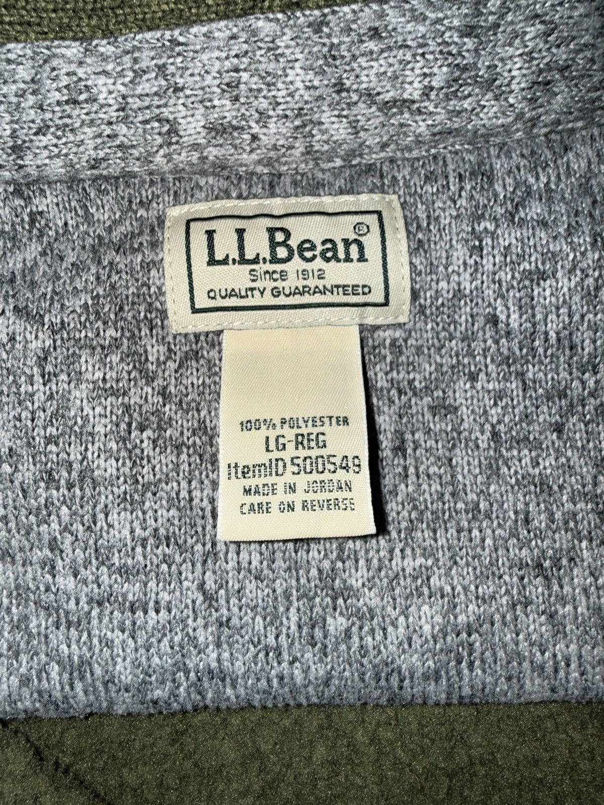L.L. Bean L.L. Bean Green Fleece Lined Button Up Size US L / EU 52-54 / 3 - 5 Thumbnail