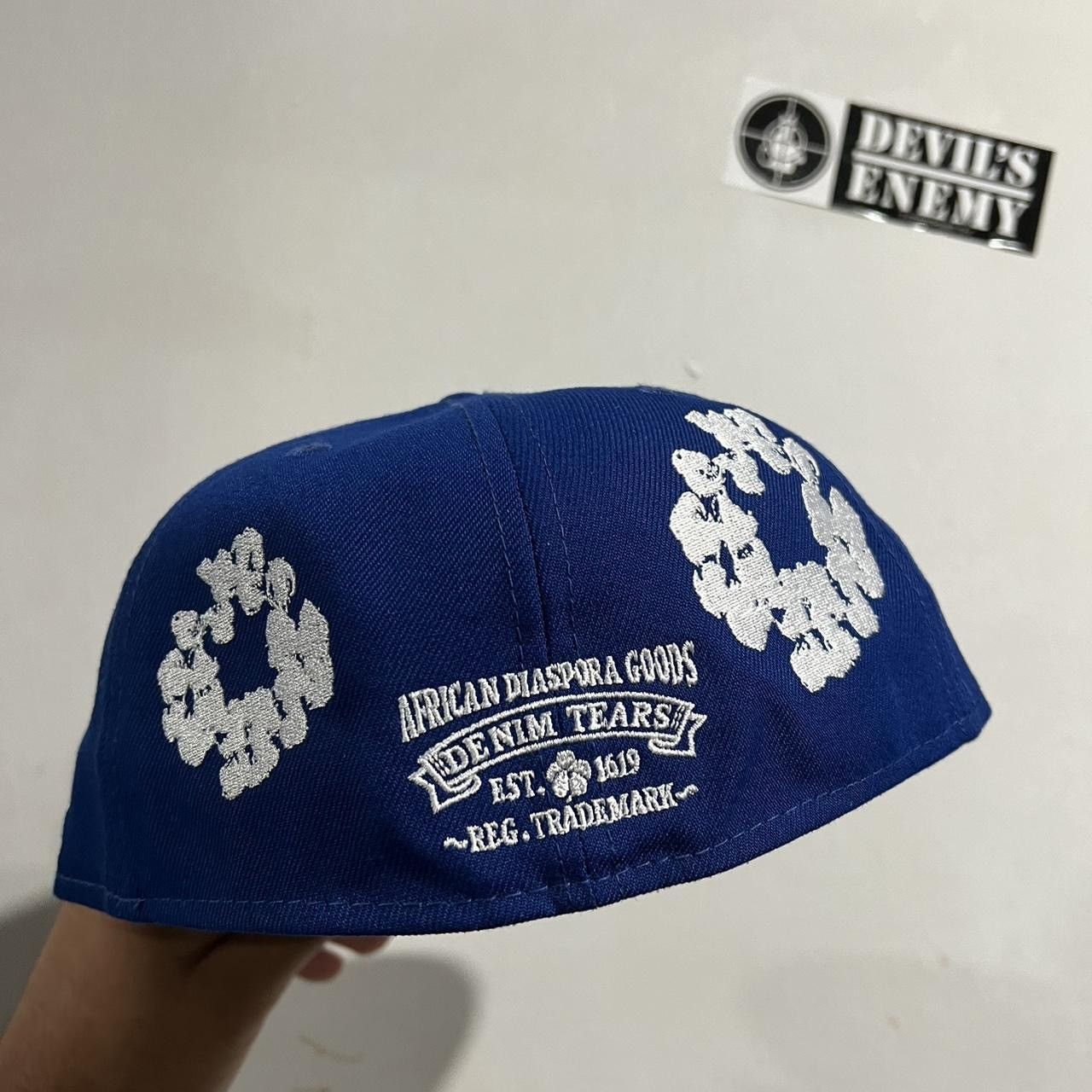Complex × DENIM TEARS × New Era Denim Tears New Era Fitted Hat Size 38 - 2 Thumbnail