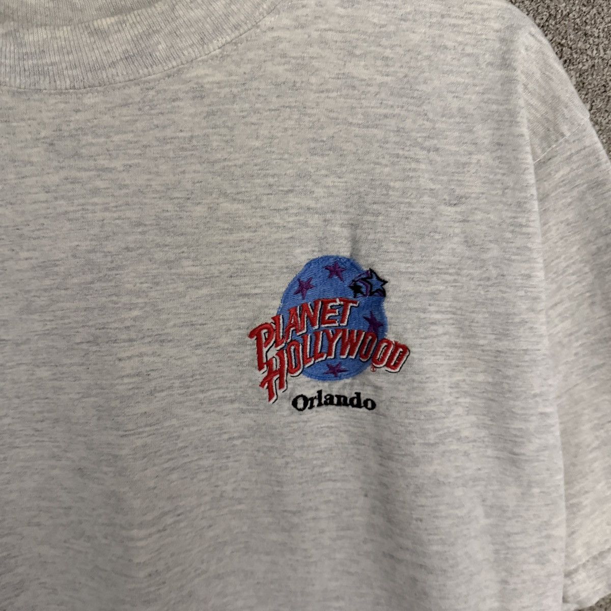 Planet Hollywood Vintage Planet Hollywood Orlando Grey Tee Mens XL Size US XL / EU 56 / 4 - 3 Thumbnail