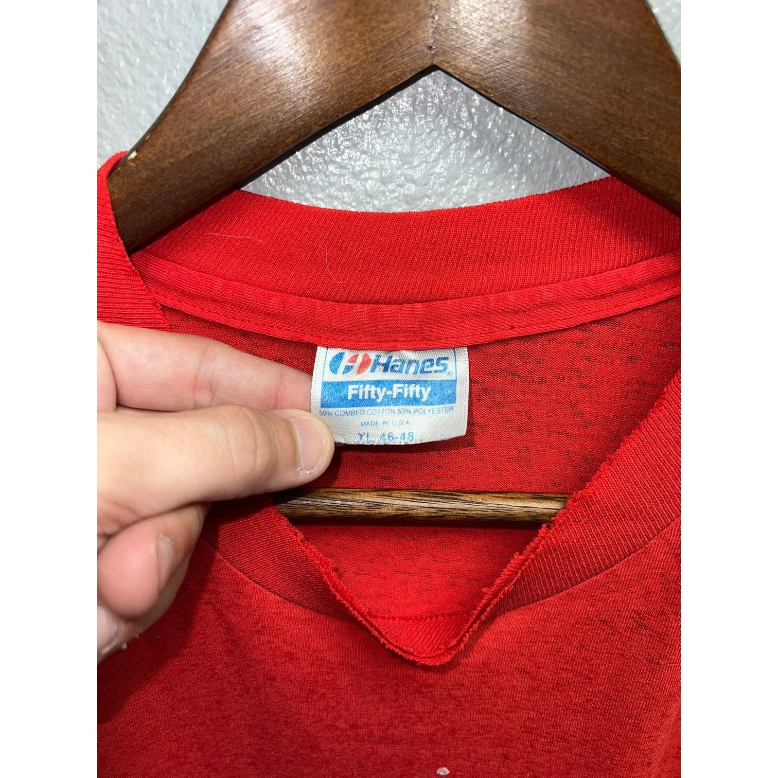 Vintage Vintage Detroit Shirt Paint The Town August 18 Tee Worn XL Size US XL / EU 56 / 4 - 8 Thumbnail
