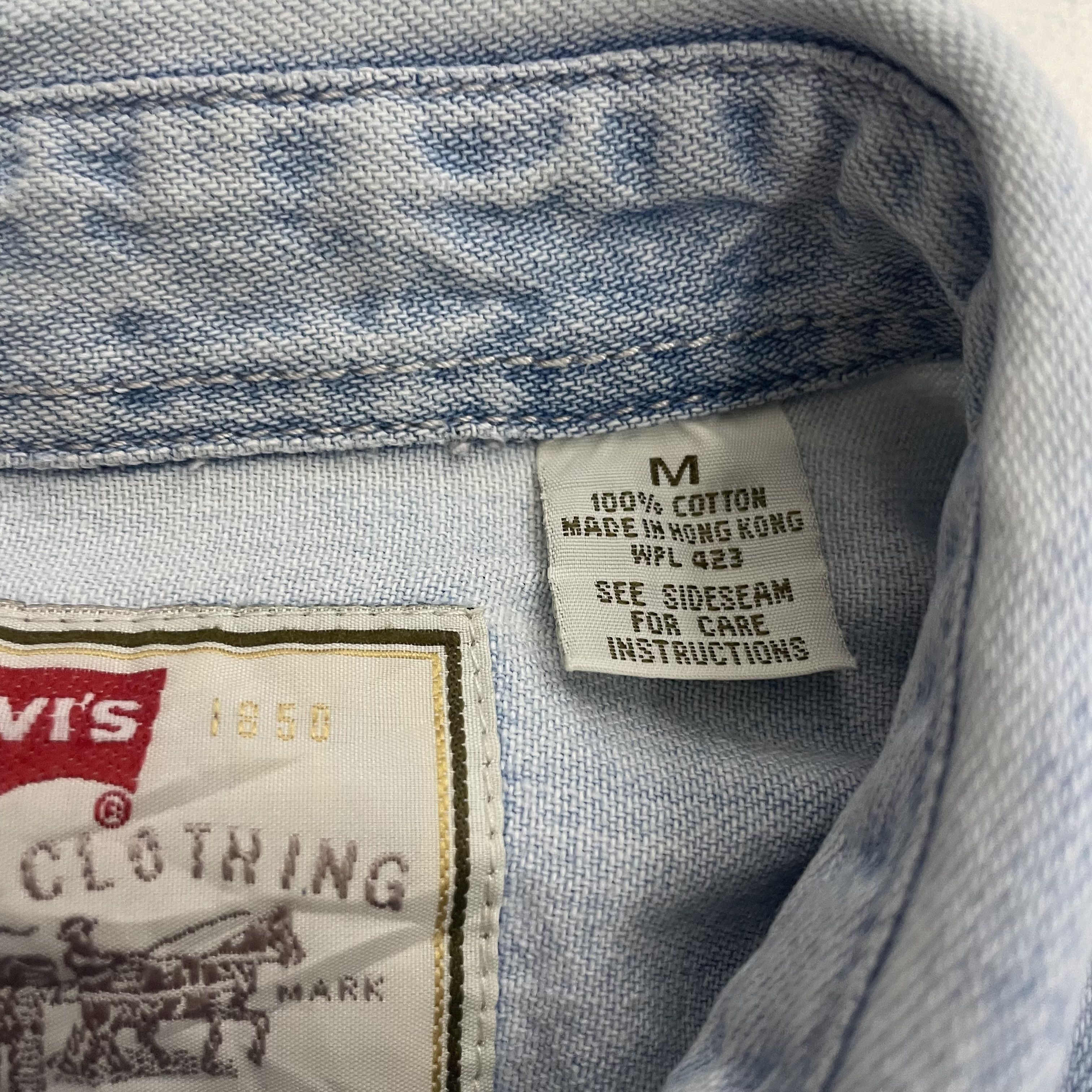 LVC × Levi's × Levi's Vintage Clothing LEVIS WORK SHIRT OVERSIZE DISTRESS RED TAB Size US M / EU 48-50 / 2 - 9 Thumbnail