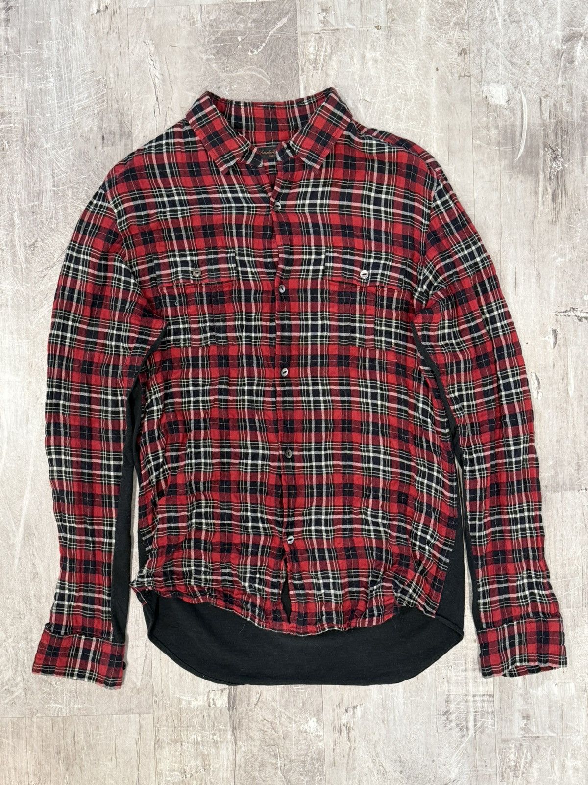 Undercover Undercover “The Last Scream Of Zamiang” Flannel Shirt