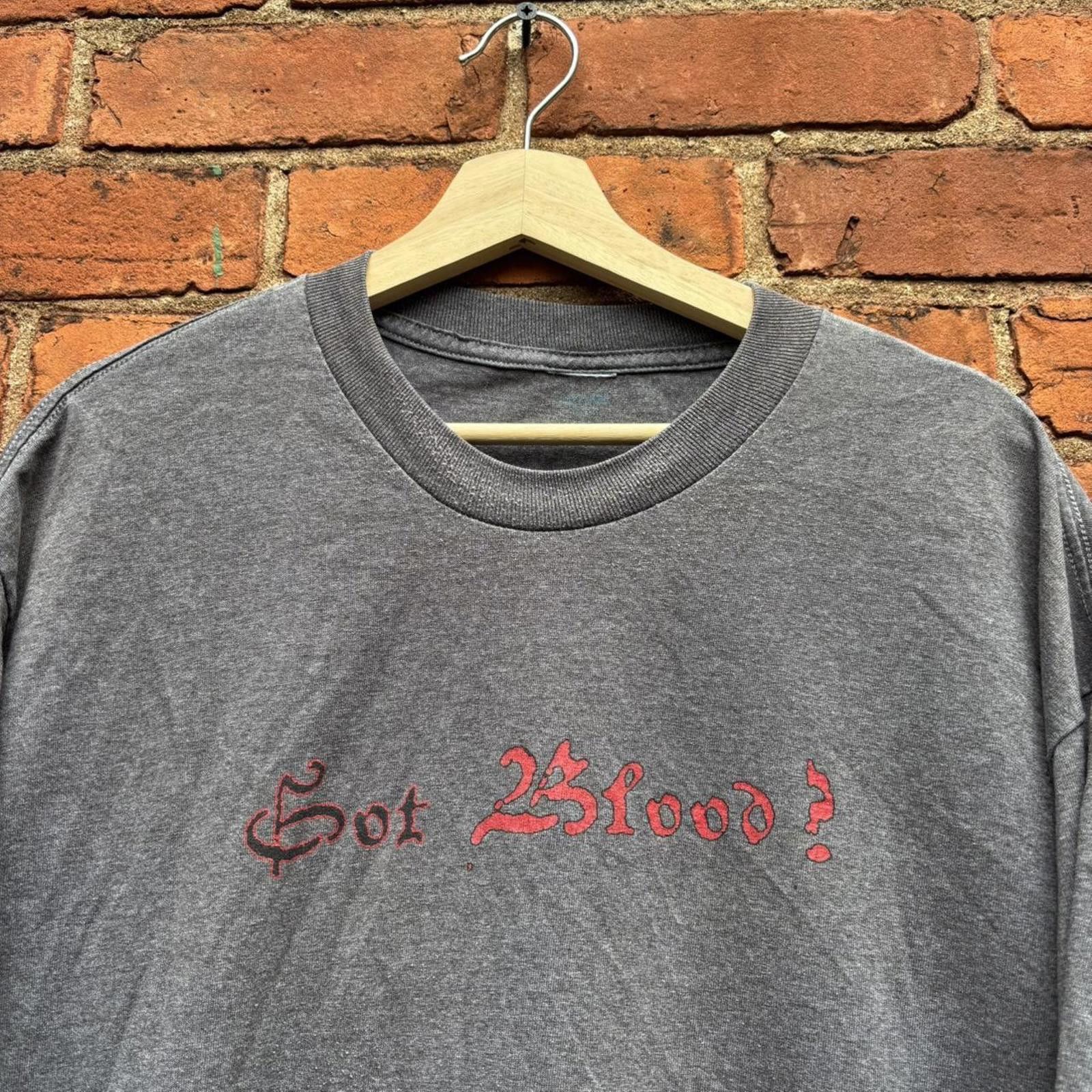 Other vintage got blood? t shirt metal blood gore rare 00s XL Size US XL / EU 56 / 4 - 2 Thumbnail
