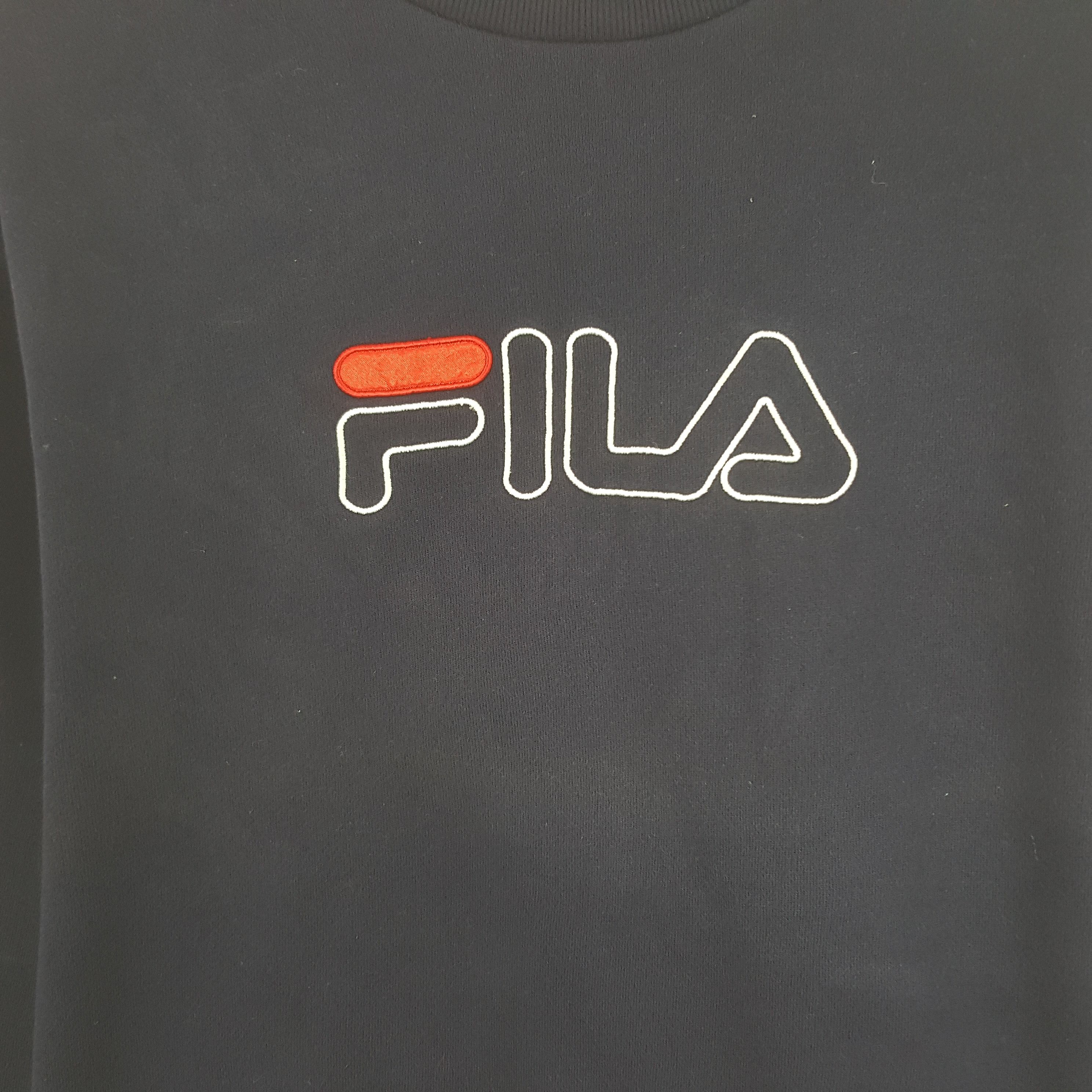 Fila × Vintage Vintage Fila Logo Sweatshirt Size US M / EU 48-50 / 2 - 2 Thumbnail