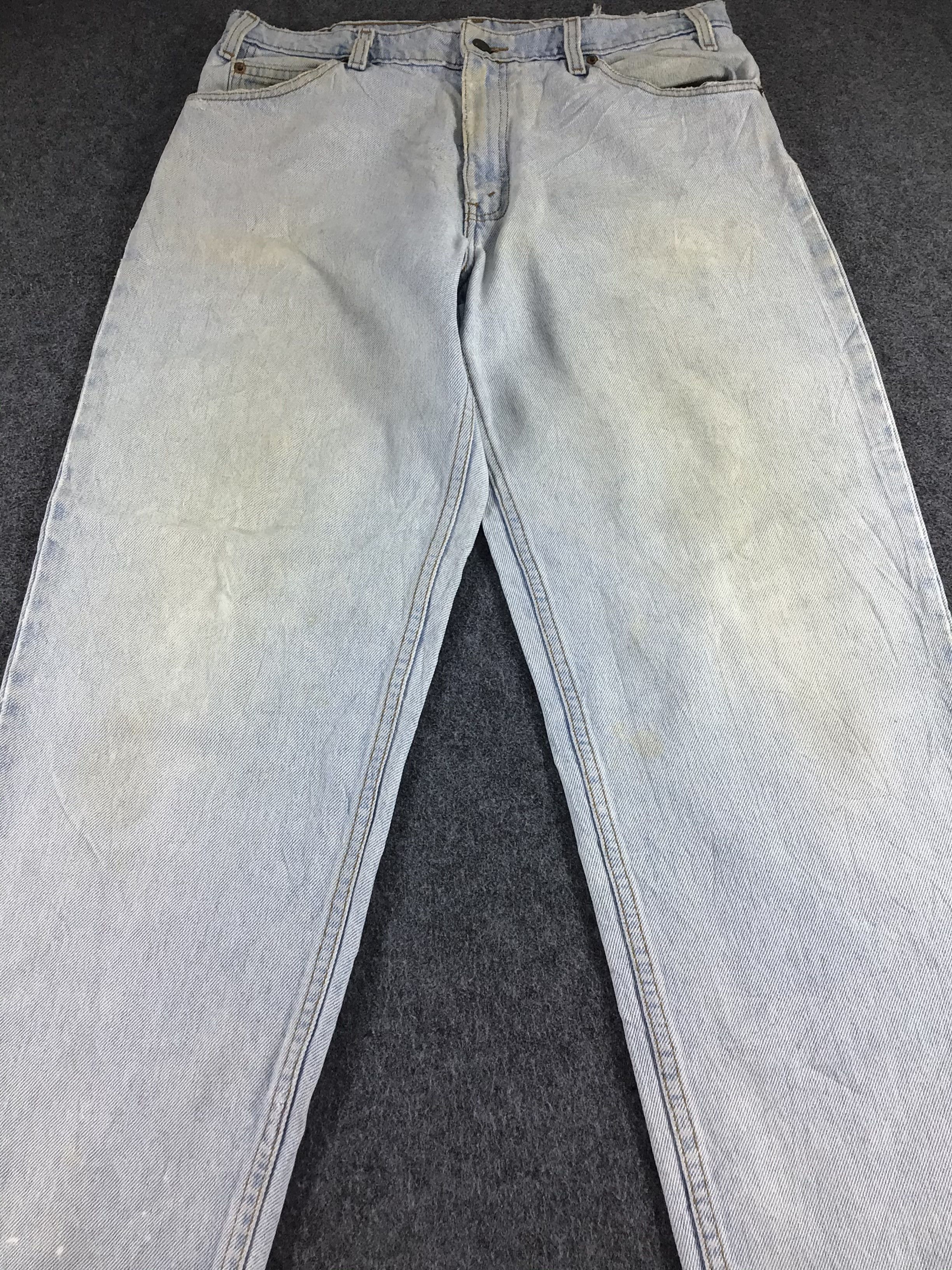 Levi's Vintage Levis 550 Orange Tab Jeans-J310 Size US 34 / EU 50 - 3 Thumbnail