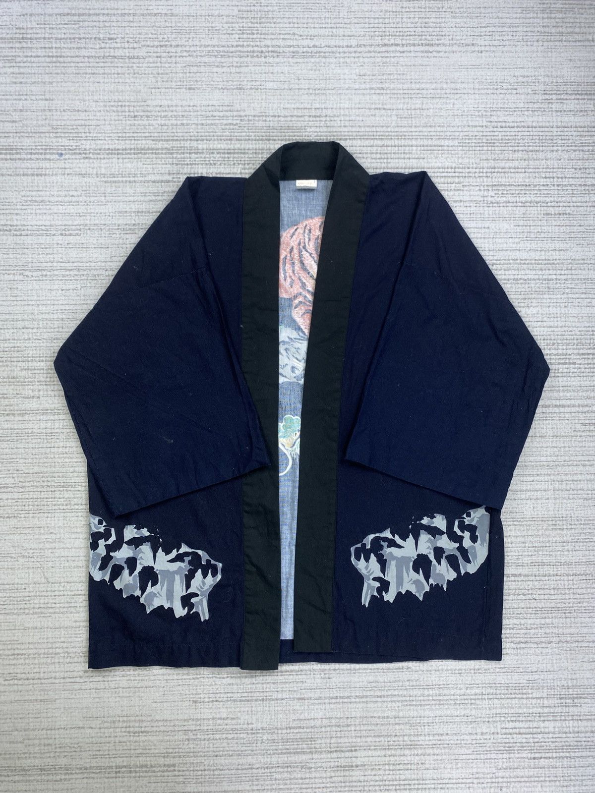 If Six Was Nine × Japanese Brand × Vintage Vintage Haori Kimono Dragon X Tiger Matsuri Festival Japan Size US L / EU 52-54 / 3 - 2 Thumbnail