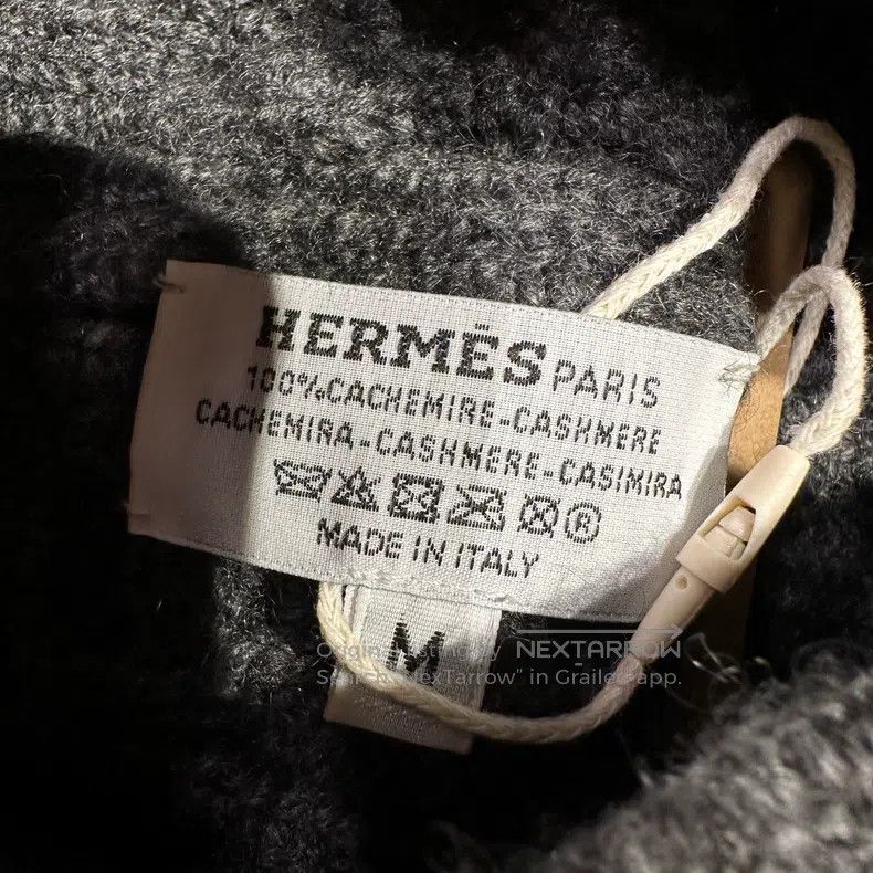 Hermes Hermes size M Cashmere Knit Cap Size ONE SIZE - 3 Thumbnail