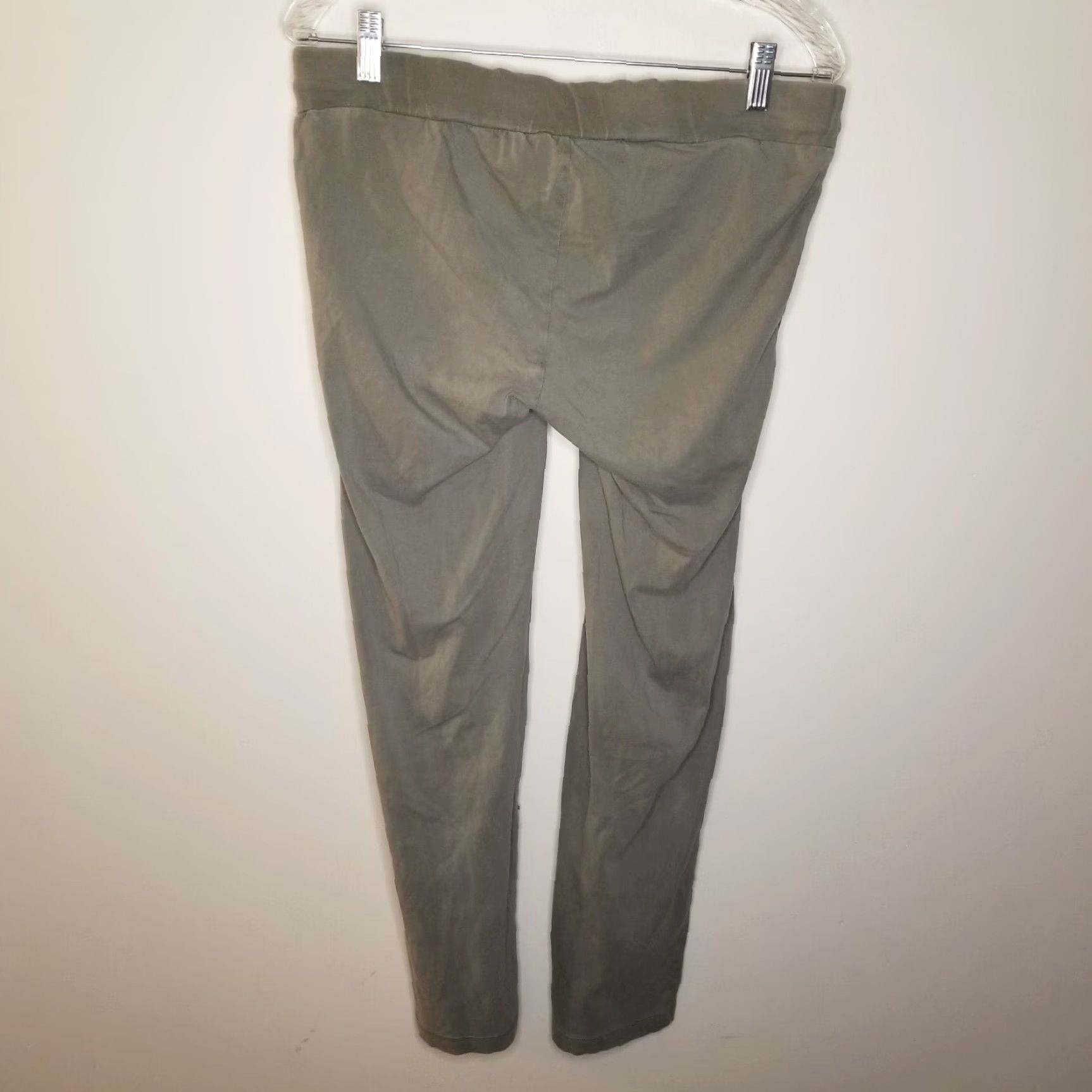 Vintage Motherhood Maternity Sweatpants Women's Green Elastic Waist Size S Size 28" / US 6 / IT 42 - 4 Thumbnail