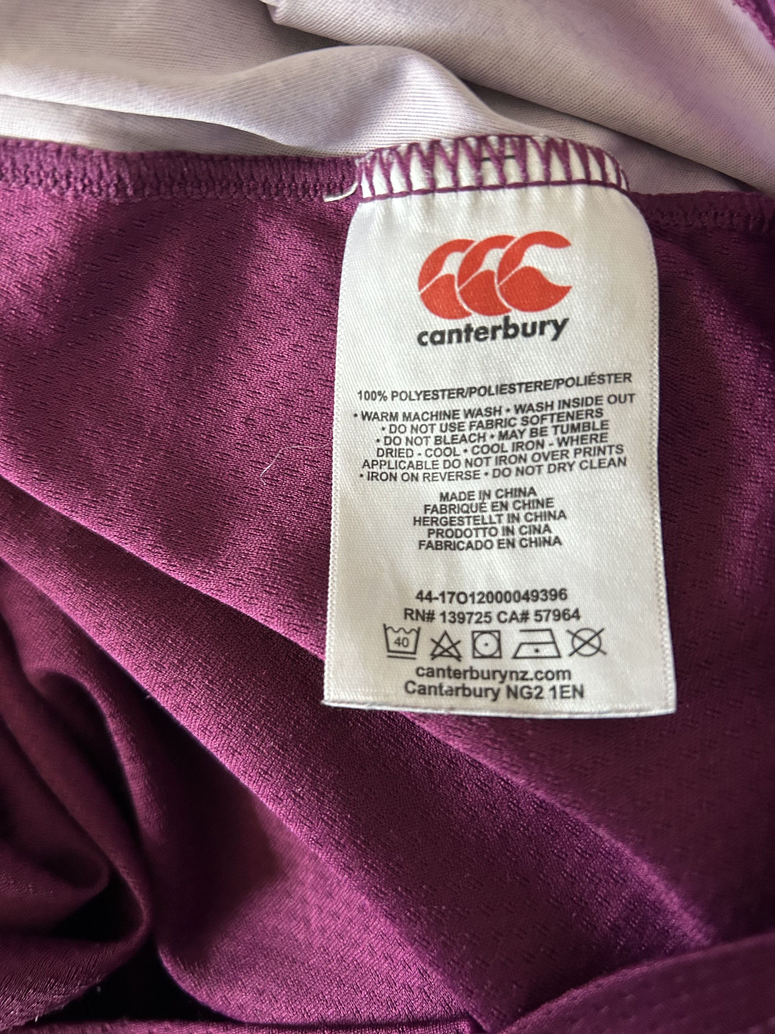 Canterbury of New Zealand Rugby training IRELAND Canterbury Rugby Union - L - UNIQUE Size US L / EU 52-54 / 3 - 5 Thumbnail