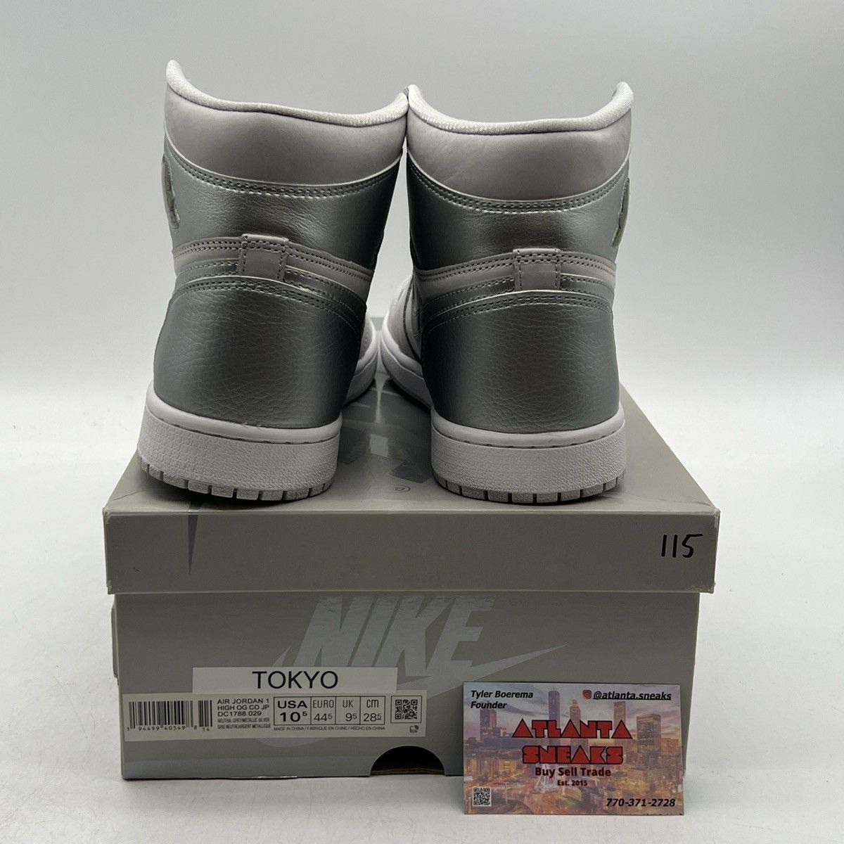 Nike Air Jordan 1 high Tokyo Size US 10.5 / EU 43-44 - 3 Thumbnail
