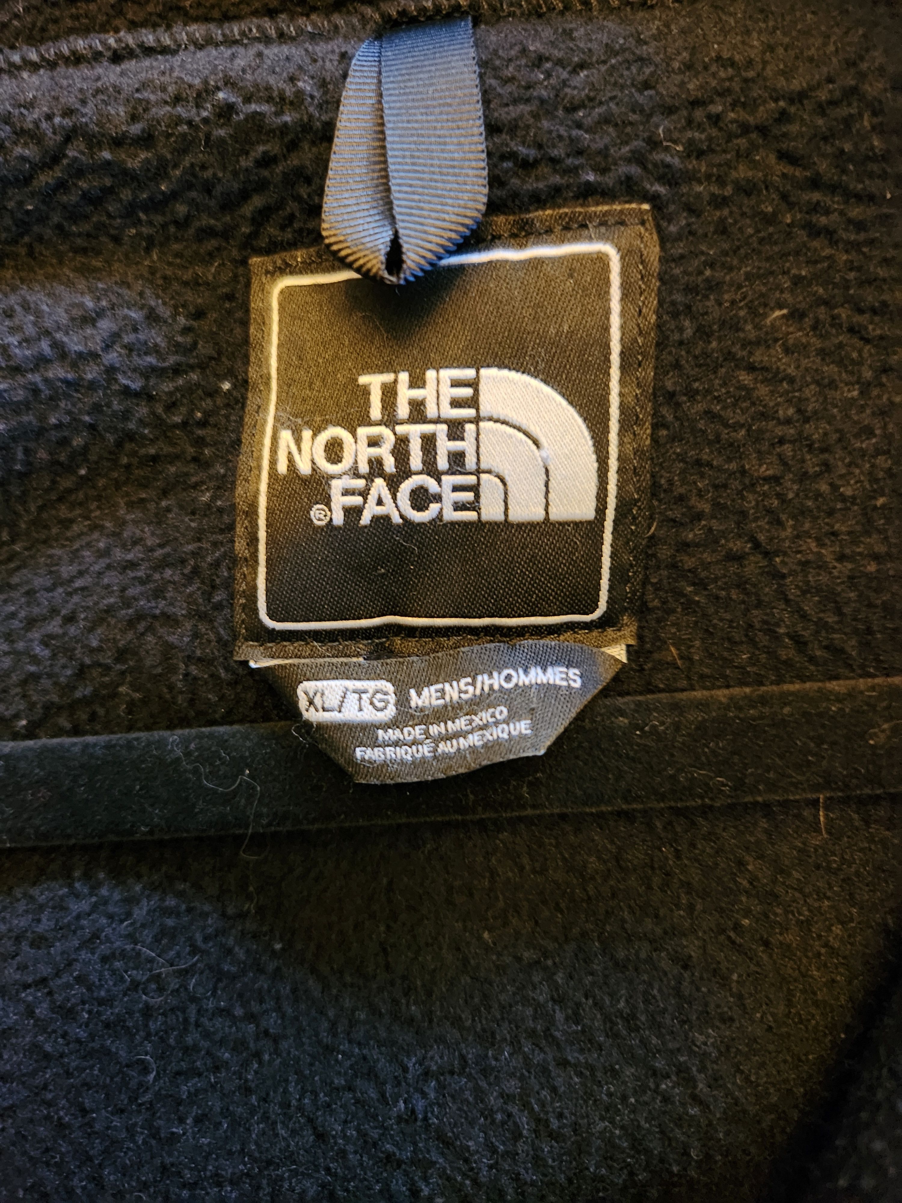 The North Face Zip Front Black Fleece Men's Jacket Size US XL / EU 56 / 4 - 4 Thumbnail