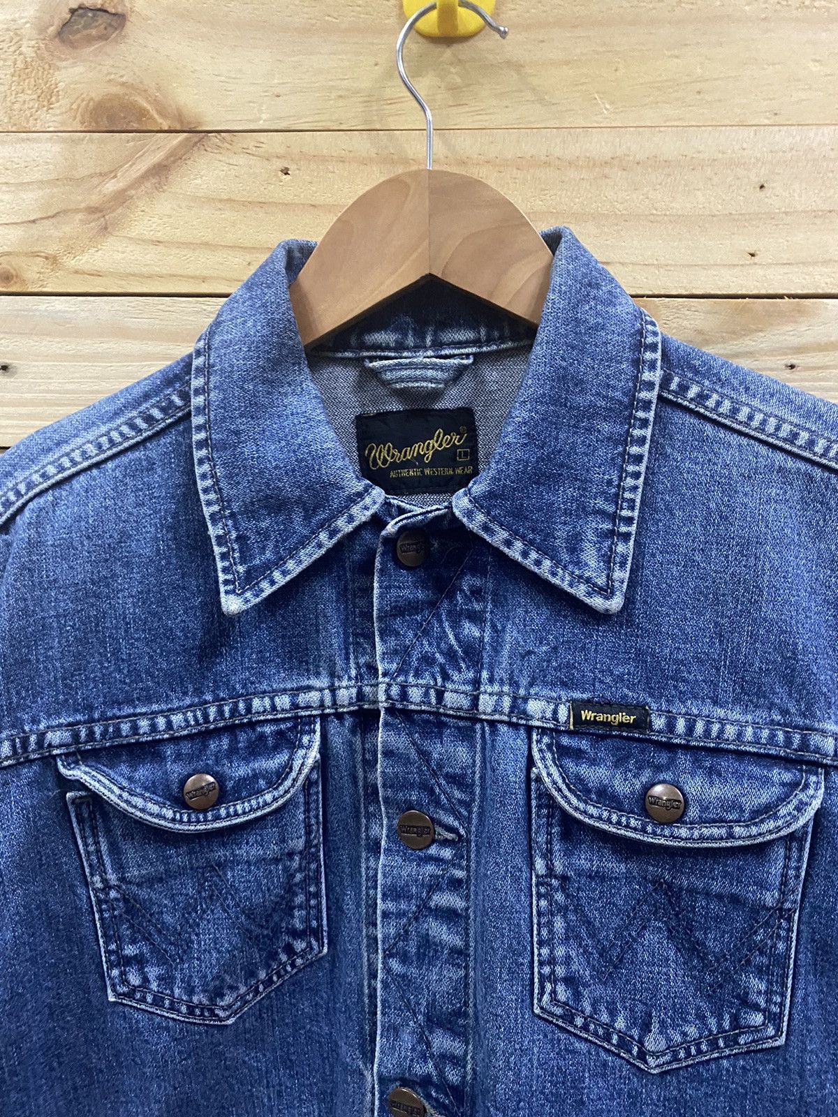 Wrangler Vintage wrangler denim jacket Size US M / EU 48-50 / 2 - 3 Thumbnail