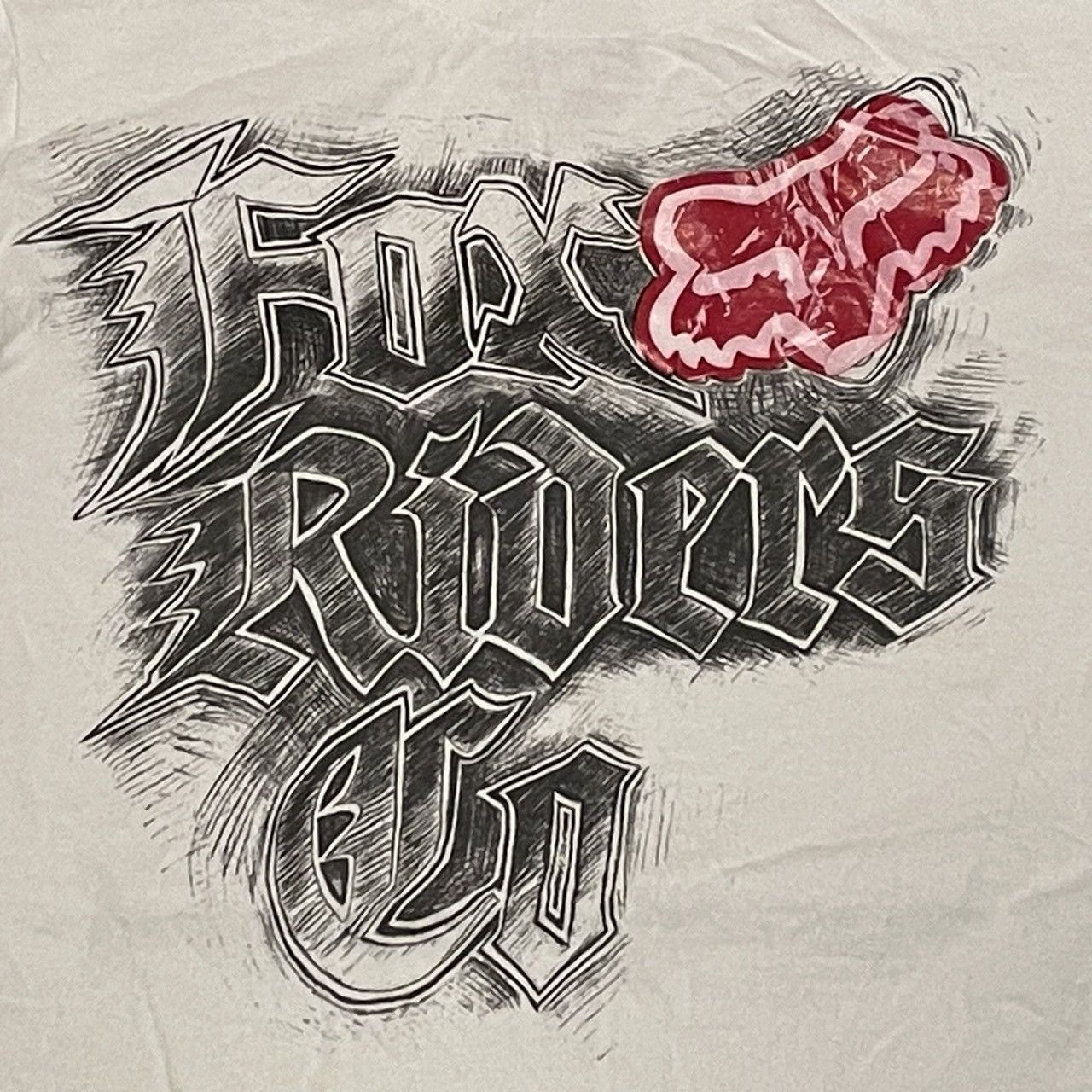Affliction × Fox Racing × Tapout Rare Fox Racing Wings Cross Tee Y2K Affliction Style Size US S / EU 44-46 / 1 - 2 Thumbnail