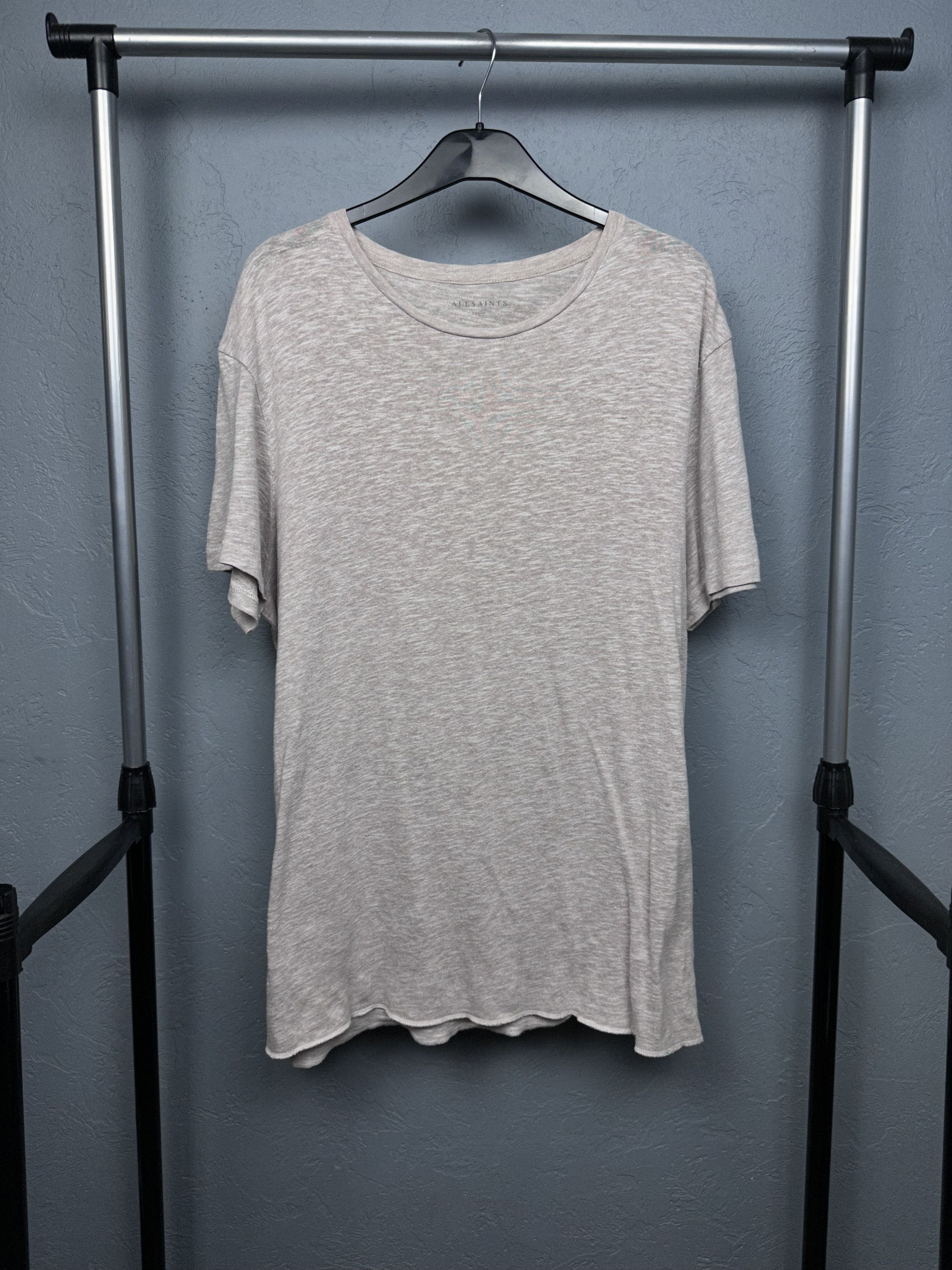 Allsaints Allsaints Pesley Cotton-Polyester-Linen Crew Neck T-Shirt Size US L / EU 52-54 / 3 - 1 Thumbnail