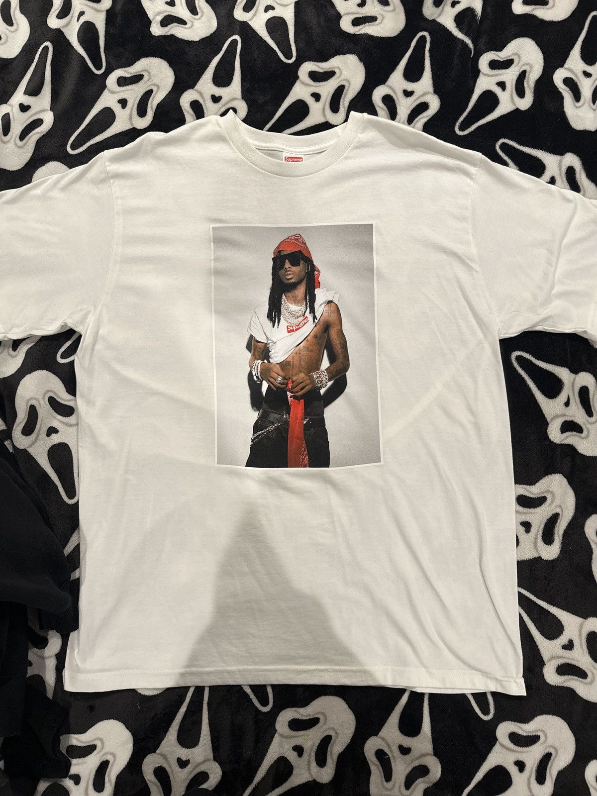 Supreme Supreme Playboi Carti Tee Size US XL / EU 56 / 4 - 1 Thumbnail