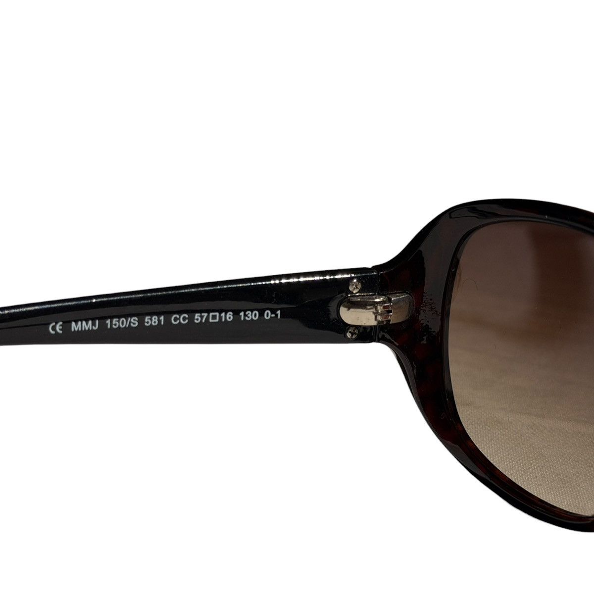 Marc Jacobs Rounded Tortoise sunglasses Size ONE SIZE - 3 Thumbnail
