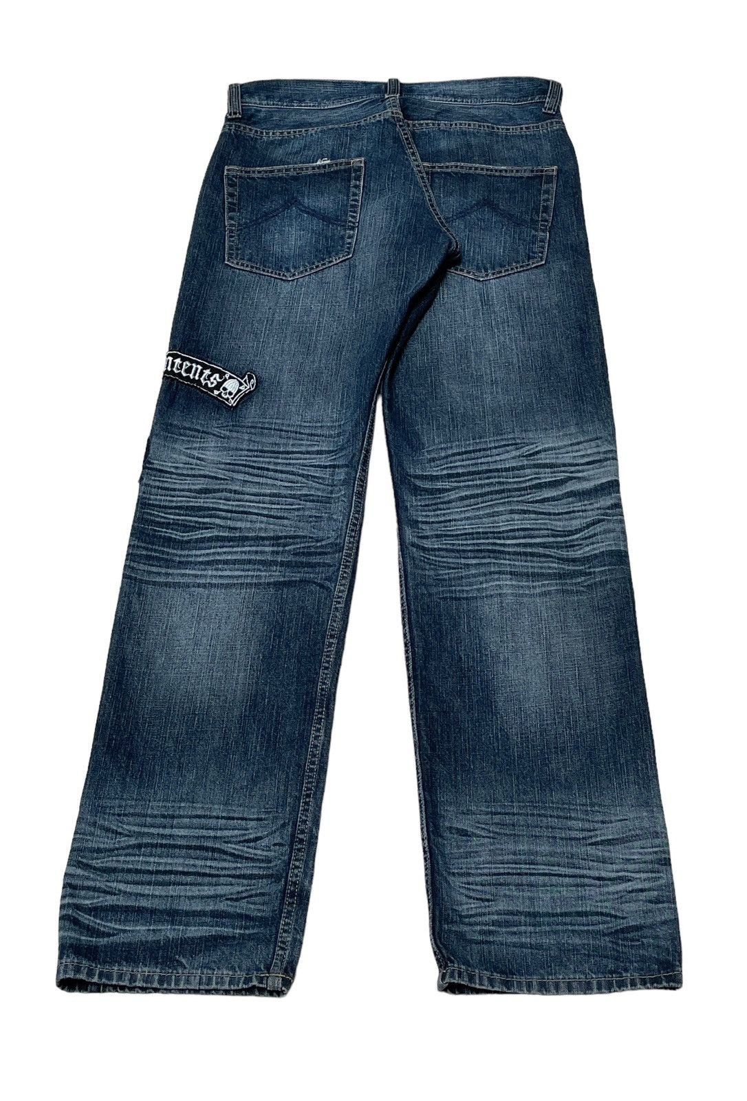 Japanese Brand × Vintage Vintage Japanese Brand Sorridere Patchwork Jeans 2000s Size US 31 - 2 Thumbnail