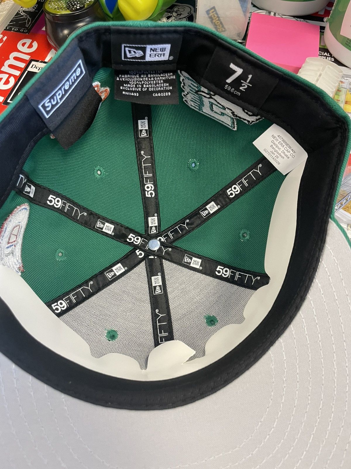 New Era × Supreme Supreme X New Era Anniversary Fitted Size ONE SIZE - 5 Thumbnail