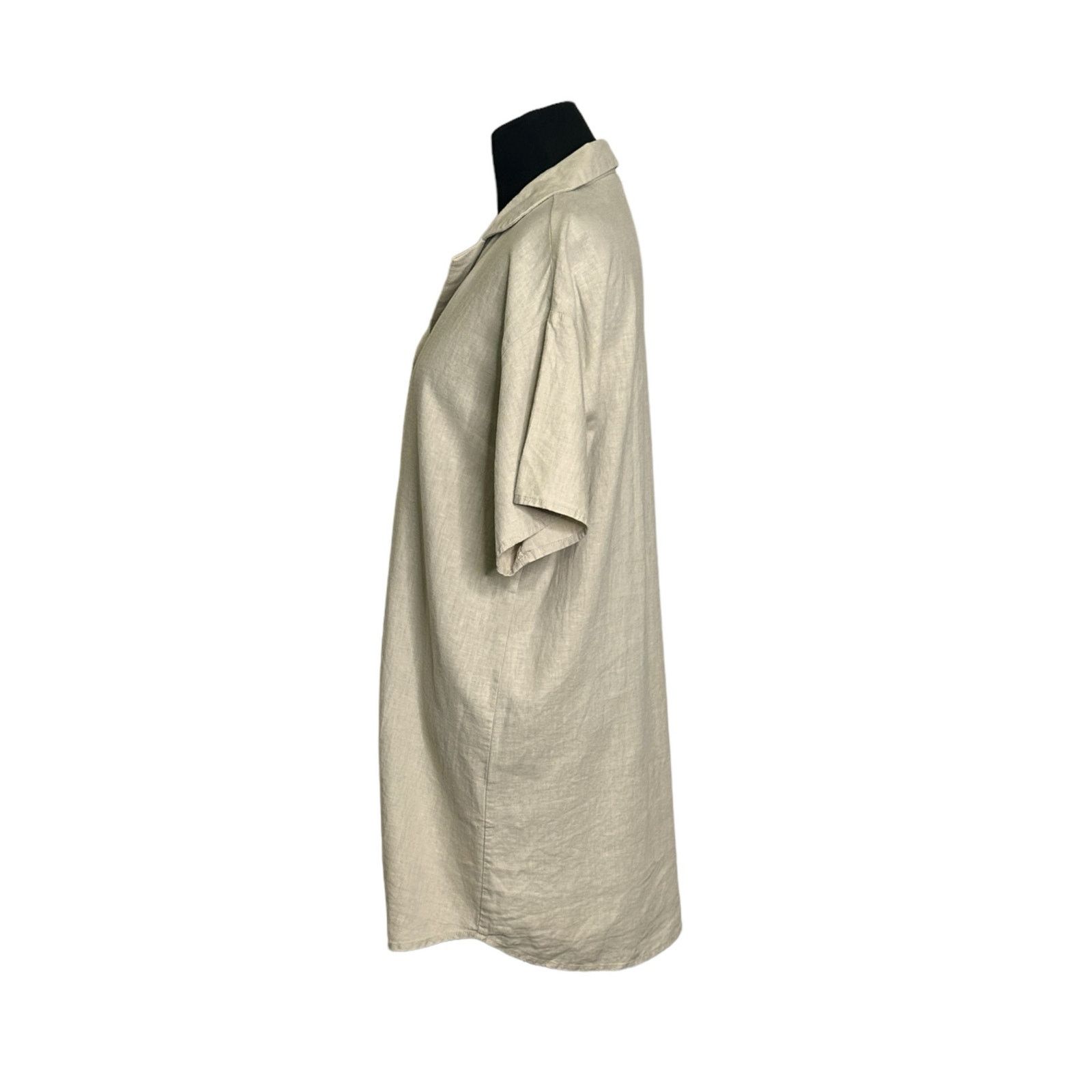 Cotton On Cotton:On beige short sleeves button shirt dress size XS Size XS / US 0-2 / IT 36-38 - 7 Thumbnail