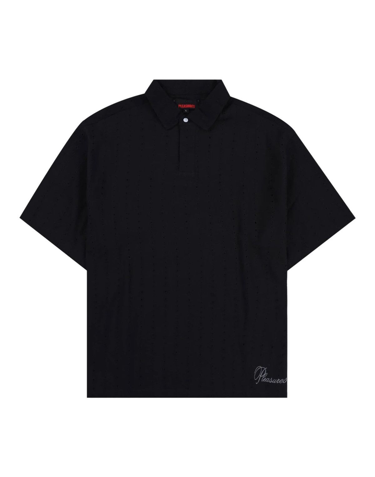 Pleasures Clarity Woven Polo Shirt