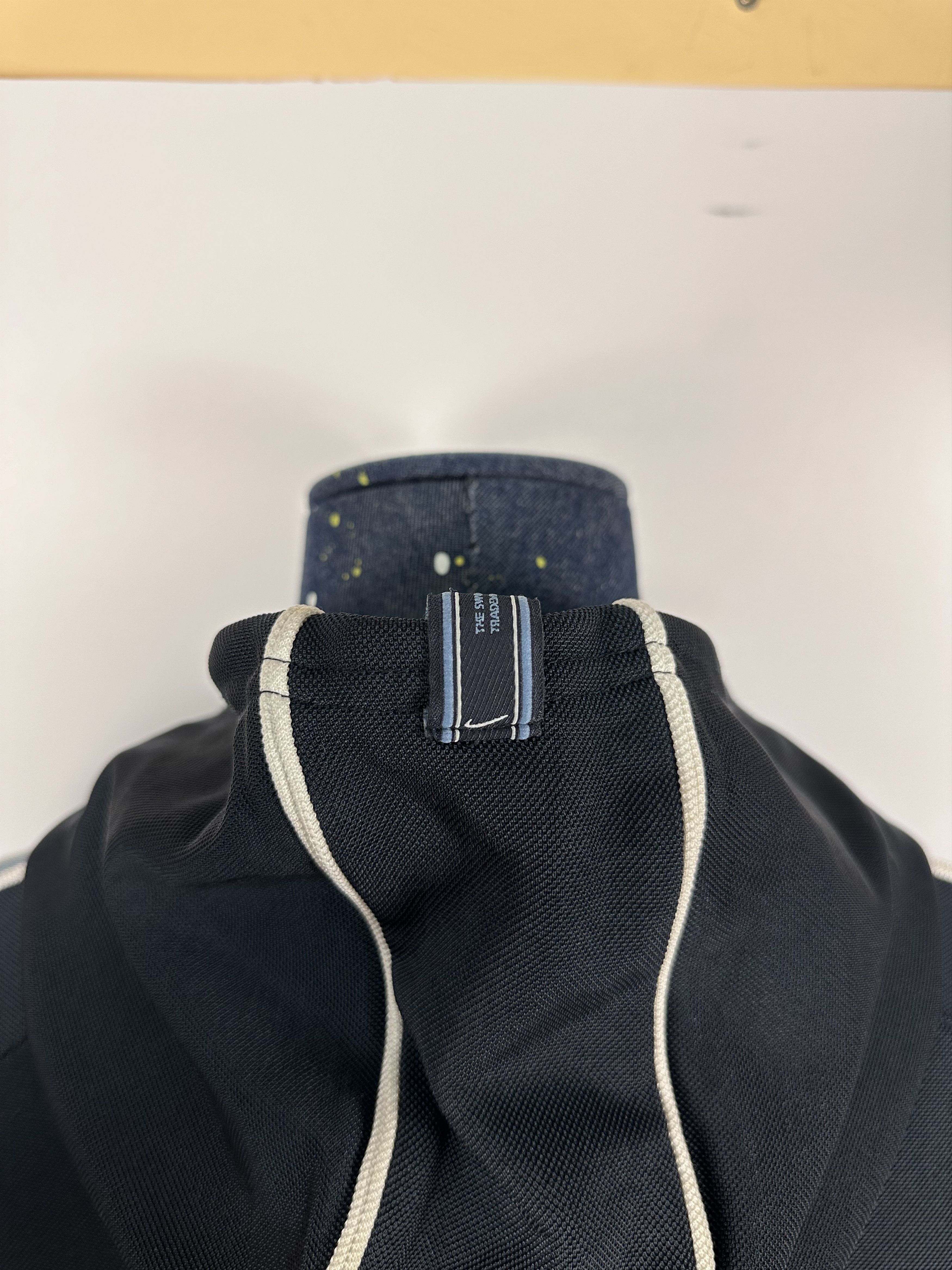 Nike × Vintage Nike Vintage Zip Hoodie Big Logo Blue 90s Mens Size XL Size US XL / EU 56 / 4 - 7 Thumbnail