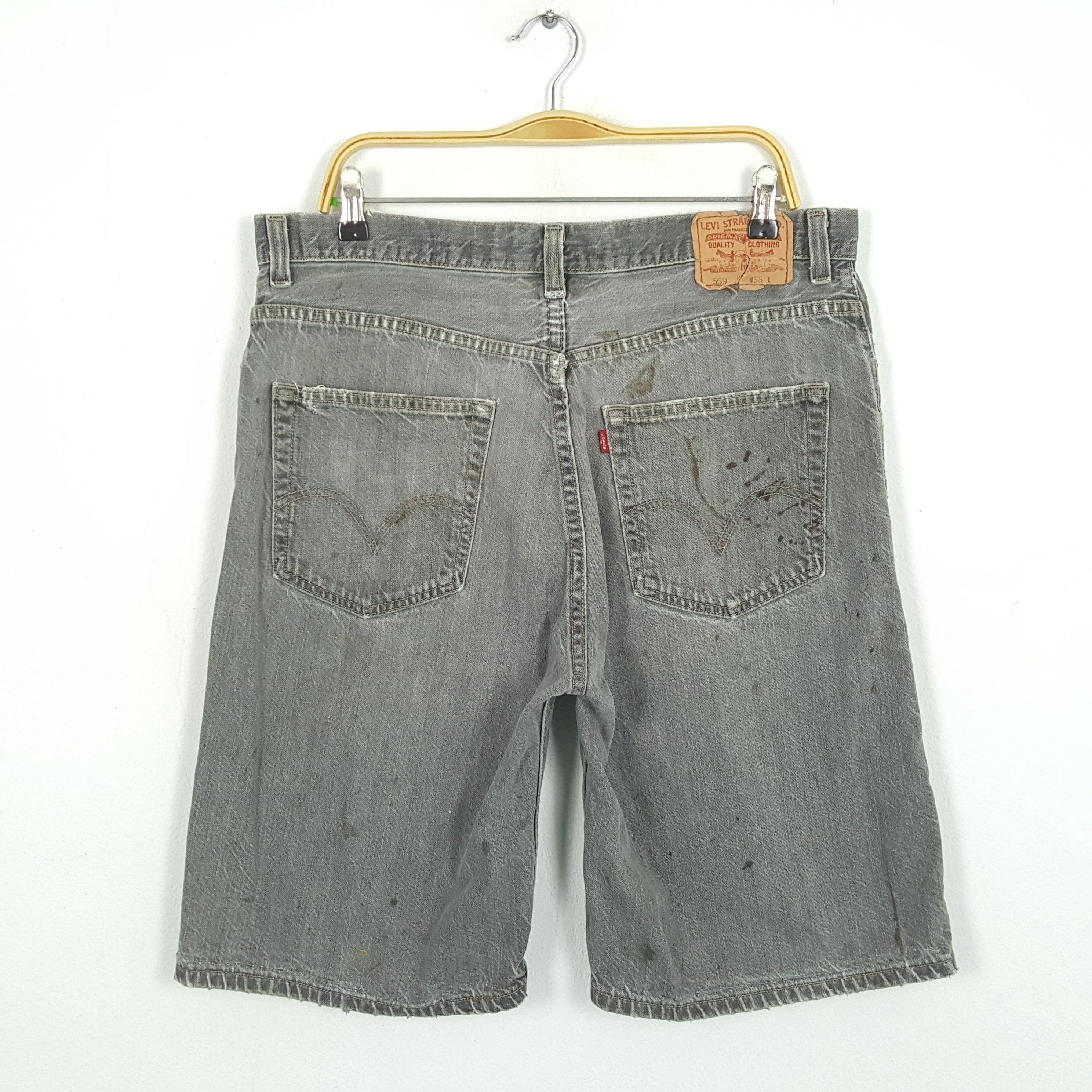 Levi's × Vintage Vintage LEVI'S American Style Distressed Shorts Jeans Size US 36 / EU 52 - 3 Thumbnail
