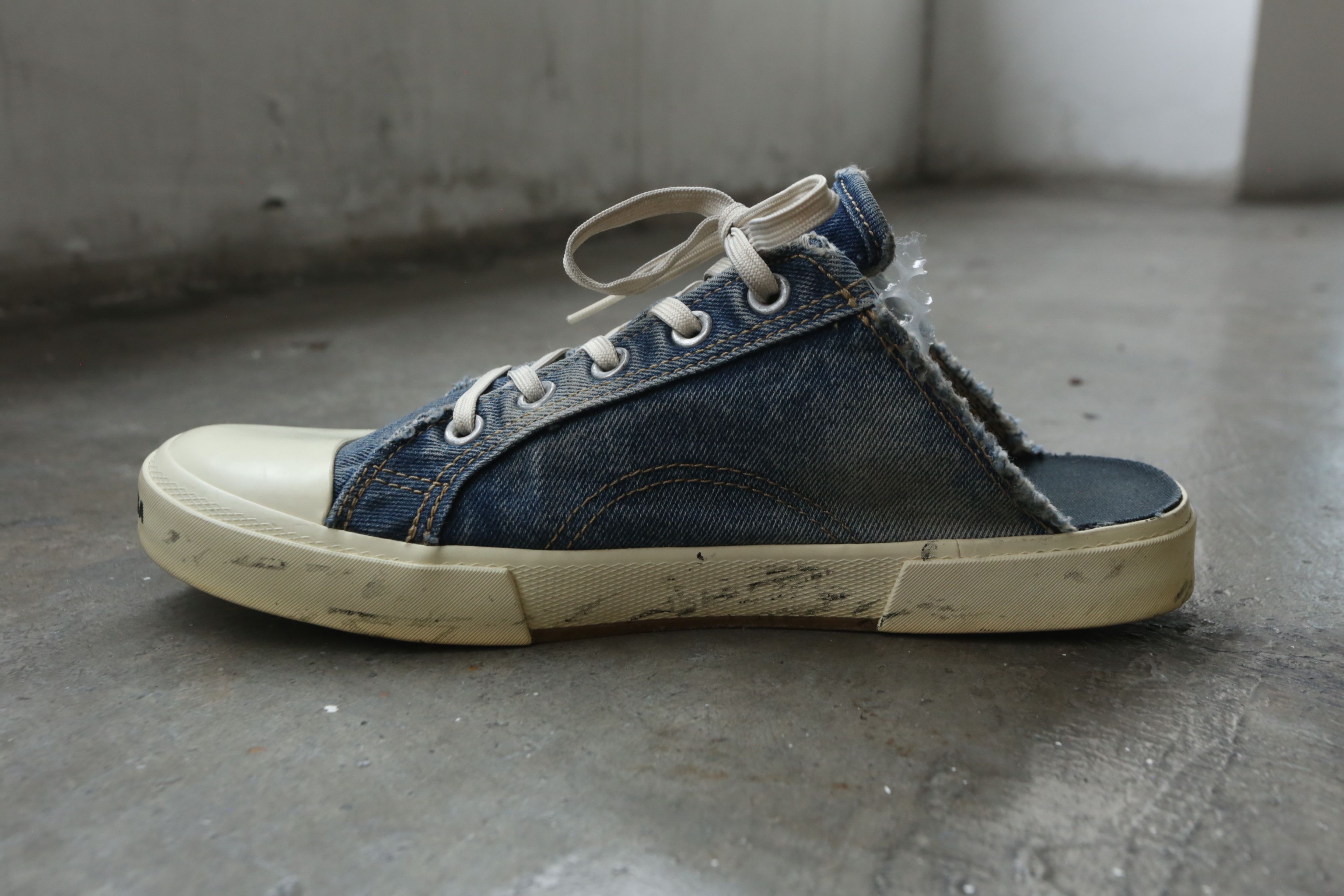 Balenciaga Balenciaga - S/S 23 - Paris Denim Mule Sneakers Size US 9 / EU 42 - 4 Thumbnail