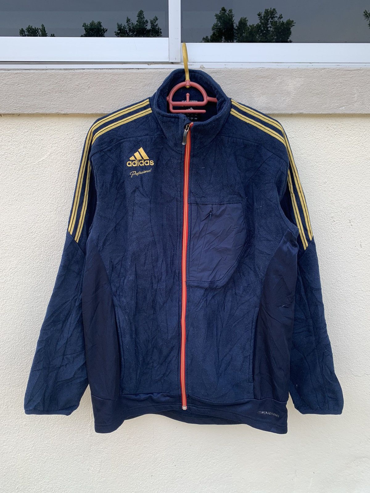 Adidas × Vintage Vtg Adidas Professional Climawarm Jacket Size US L / EU 52-54 / 3 - 1 Thumbnail