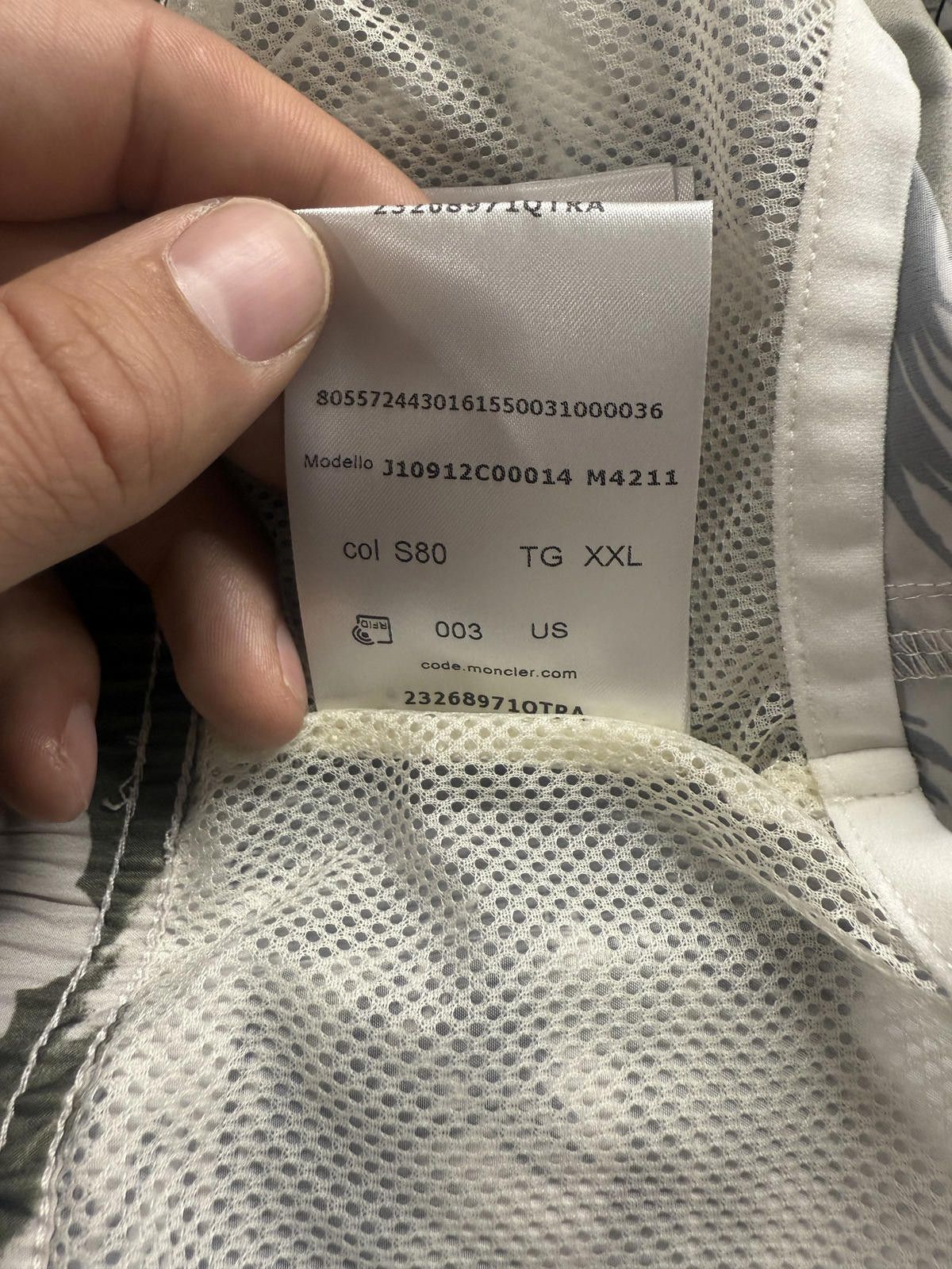 Moncler Moncler Men’s Swim Shorts Black Tree Pattern Size XXL Size US 30 / EU 46 - 11 Thumbnail