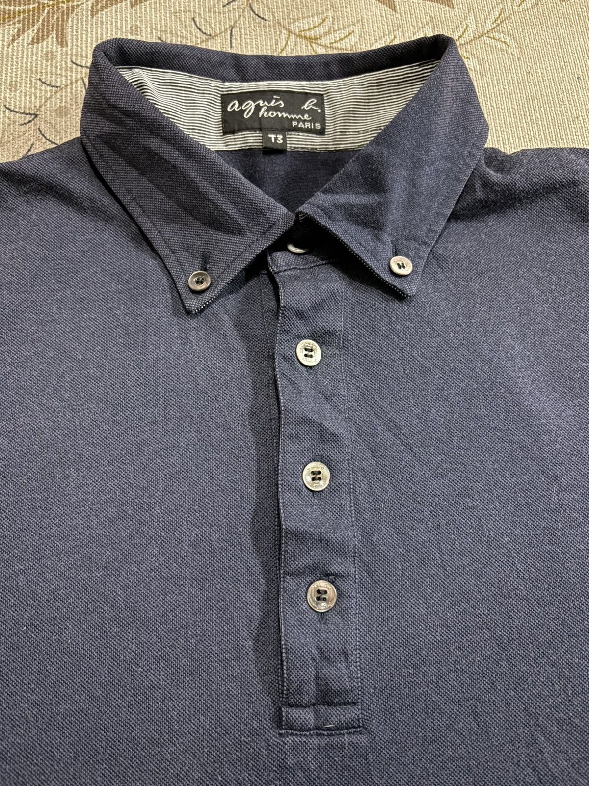 agnes b. agnes b. homme Paris Polo Tee Size US L / EU 52-54 / 3 - 4 Thumbnail