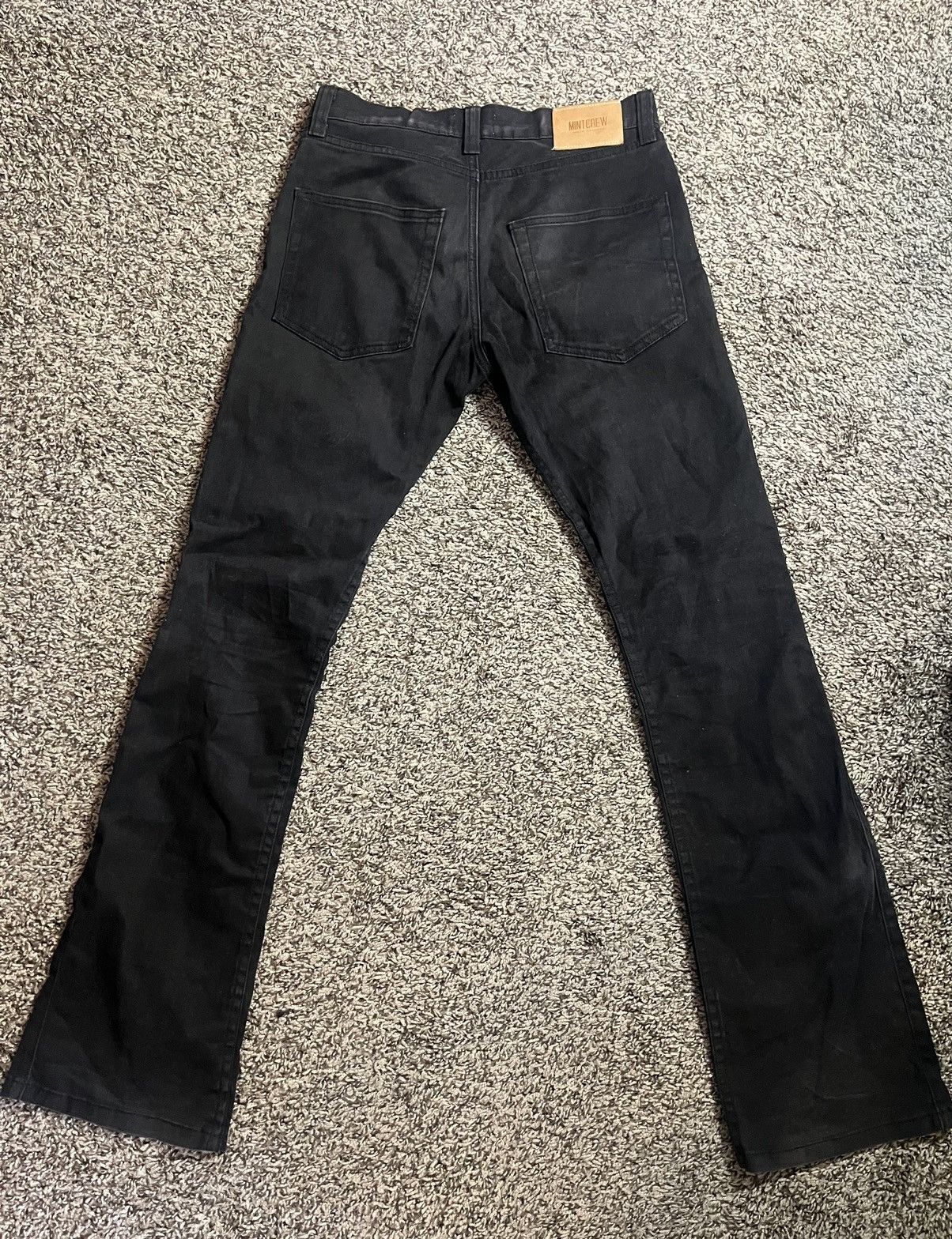 Mintcrew Mintcrew Flare Work Pants Jeans Black Size US 30 / EU 46 - 2 Thumbnail