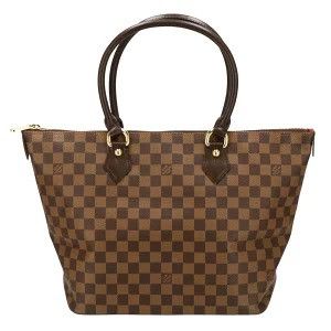 Louis Vuitton Saleya MM Damier Ebene Tote Bag