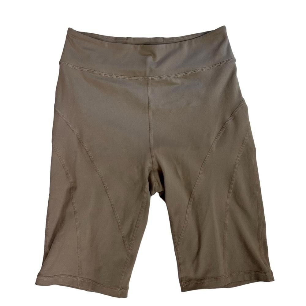 Free People Free People l FP Movement Step Up Biker Shorts Tan Small Size 28" / US 6 / IT 42 - 2 Thumbnail