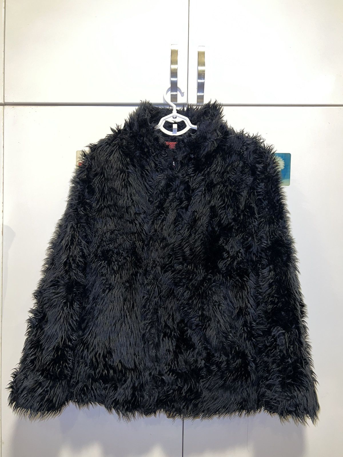 Japanese Brand Vintage DEORART black faux fur jacket 🖤🧛🏻‍♀️ Size US M / EU 48-50 / 2 - 19 Thumbnail