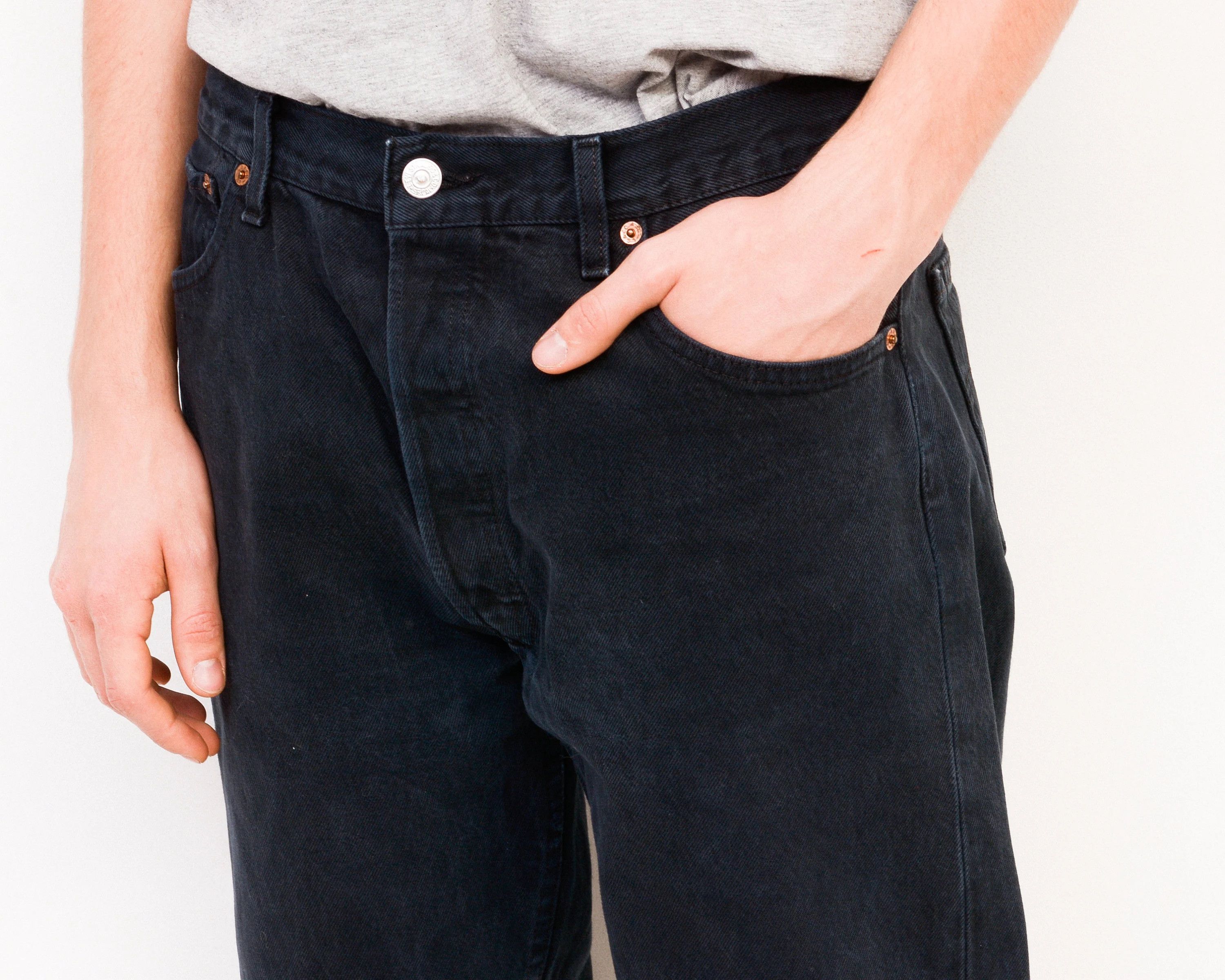 Levi's LEVI'S STRAUSS 501 Vintage 2006 Men's W36 L36 Black Jeans Size US 36 / EU 52 - 3 Thumbnail