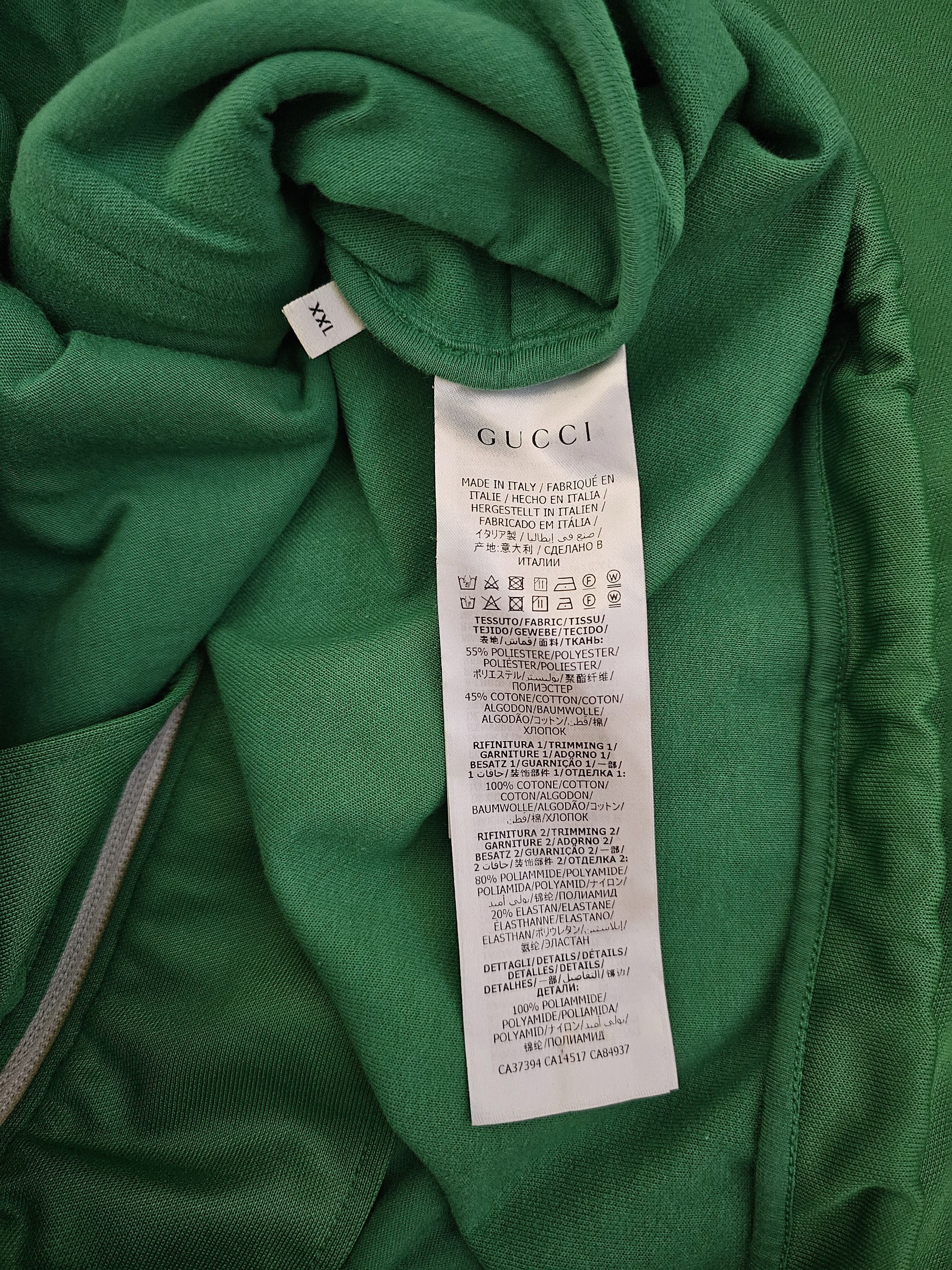 Gucci Gucci Men's Oversize Tracksuit Jacket Size XXL Size US XXL / EU 58 / 5 - 6 Thumbnail