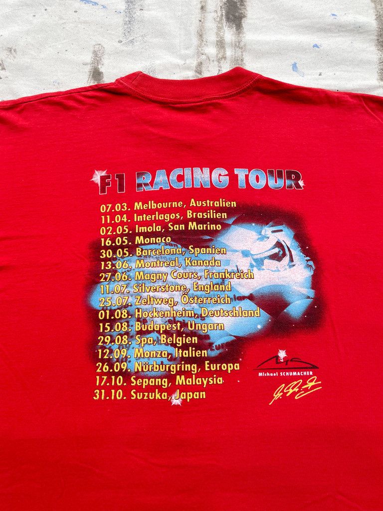 Vintage Y2K Michael Schumacher F1 World Champion T- Shirt Size US M / EU 48-50 / 2 - 4 Thumbnail