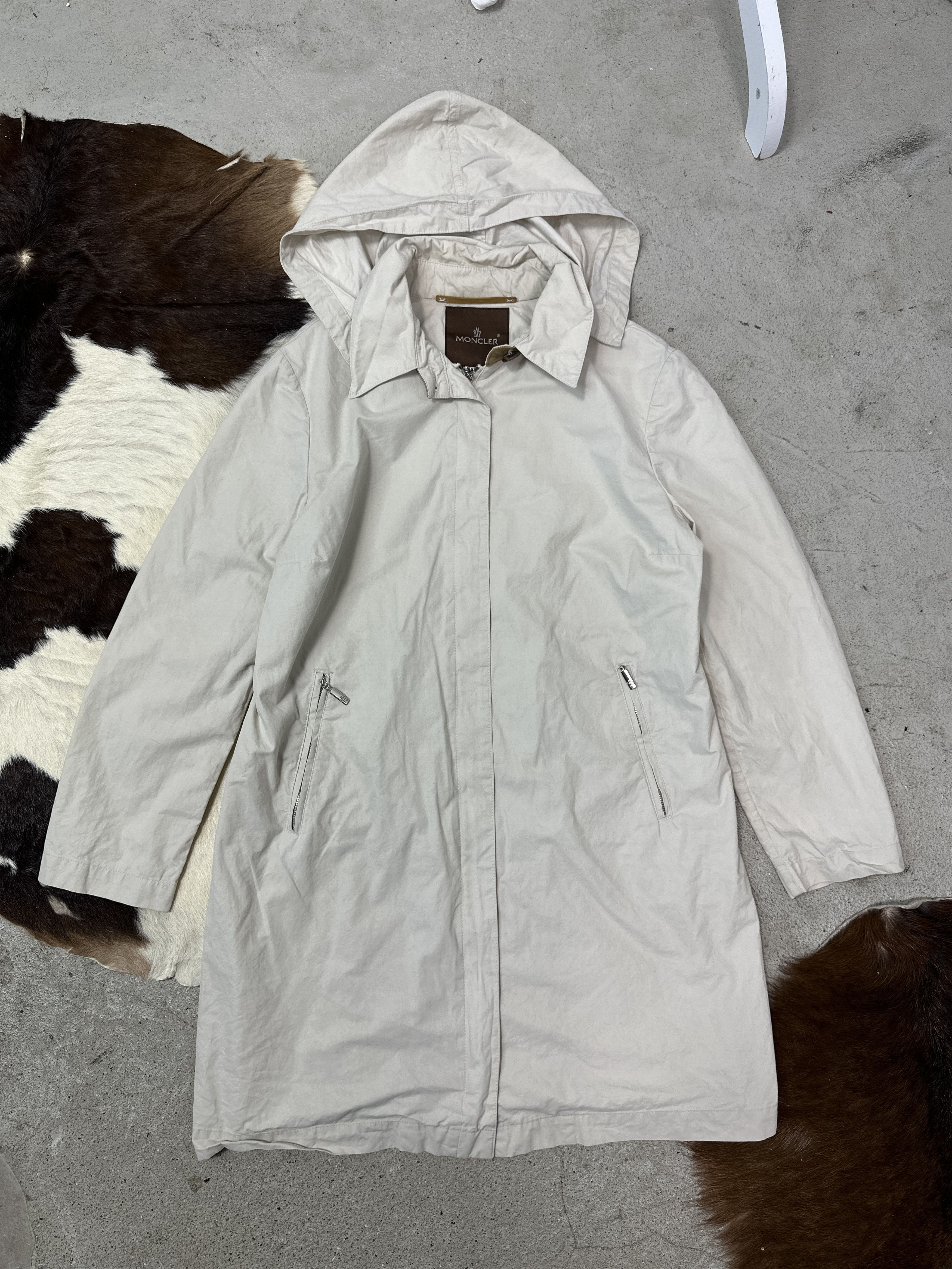Moncler Vintage Outdoor Old Money Moncler Thin Coat Y2K Size M / US 6-8 / IT 42-44 - 2 Thumbnail