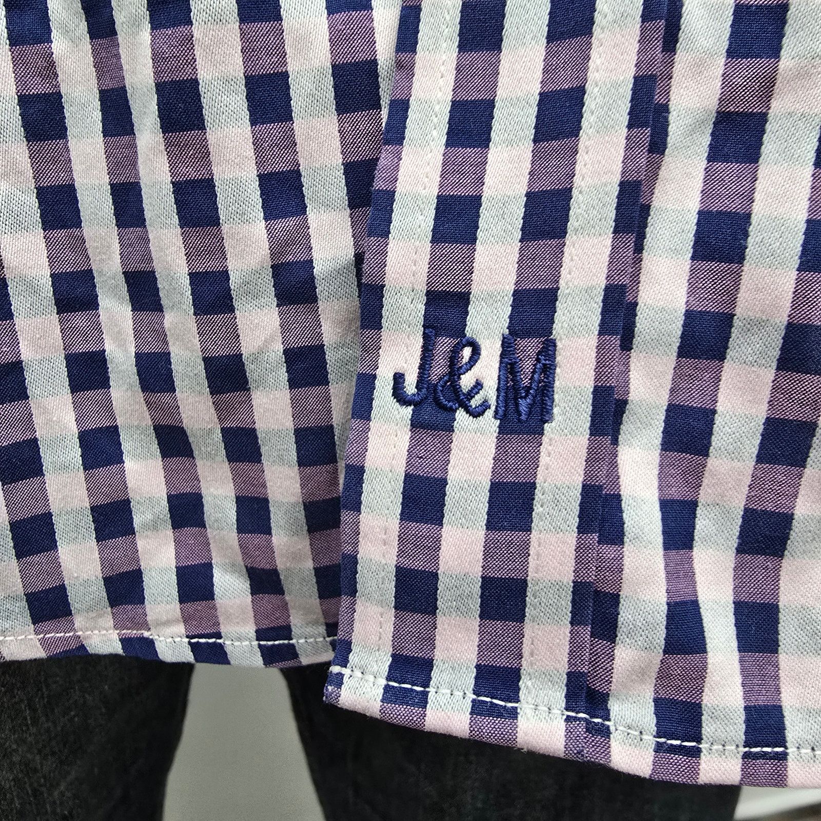 Johnston & Murphy JOHNSTON & MURPHY Dress Shirt Sz M Tailored fit Flip Cuff Size US M / EU 48-50 / 2 - 12 Thumbnail