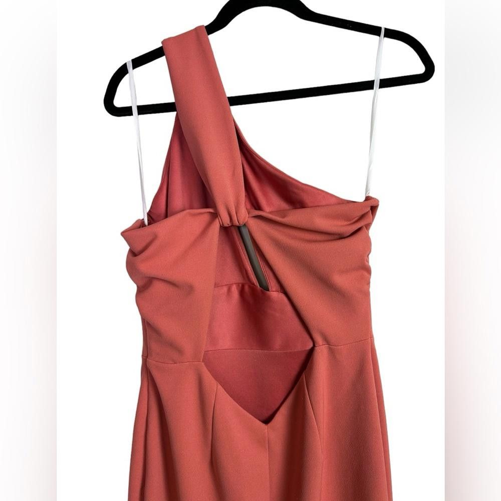 Designer Katie May I Edgy One-Shoulder Maxi Dress Gown Medium Size M / US 6-8 / IT 42-44 - 5 Thumbnail