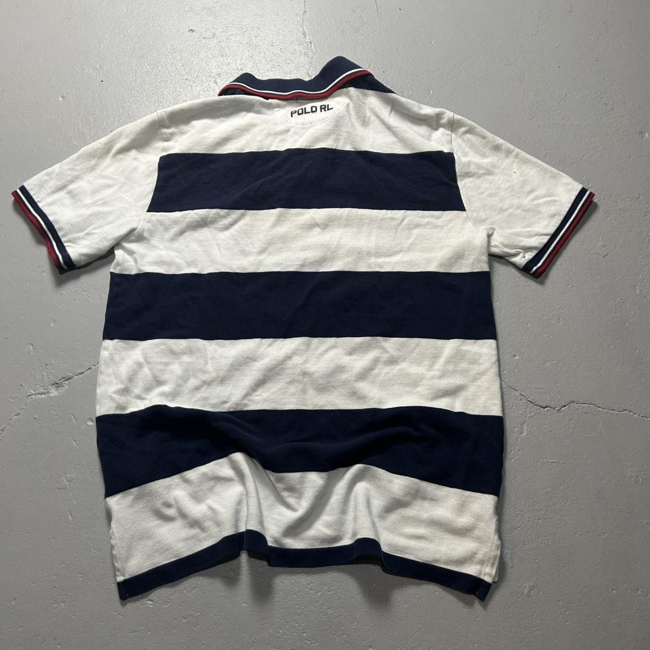 Polo Ralph Lauren × Vintage Chief Keef Style Striped Polo Size US M / EU 48-50 / 2 - 4 Thumbnail