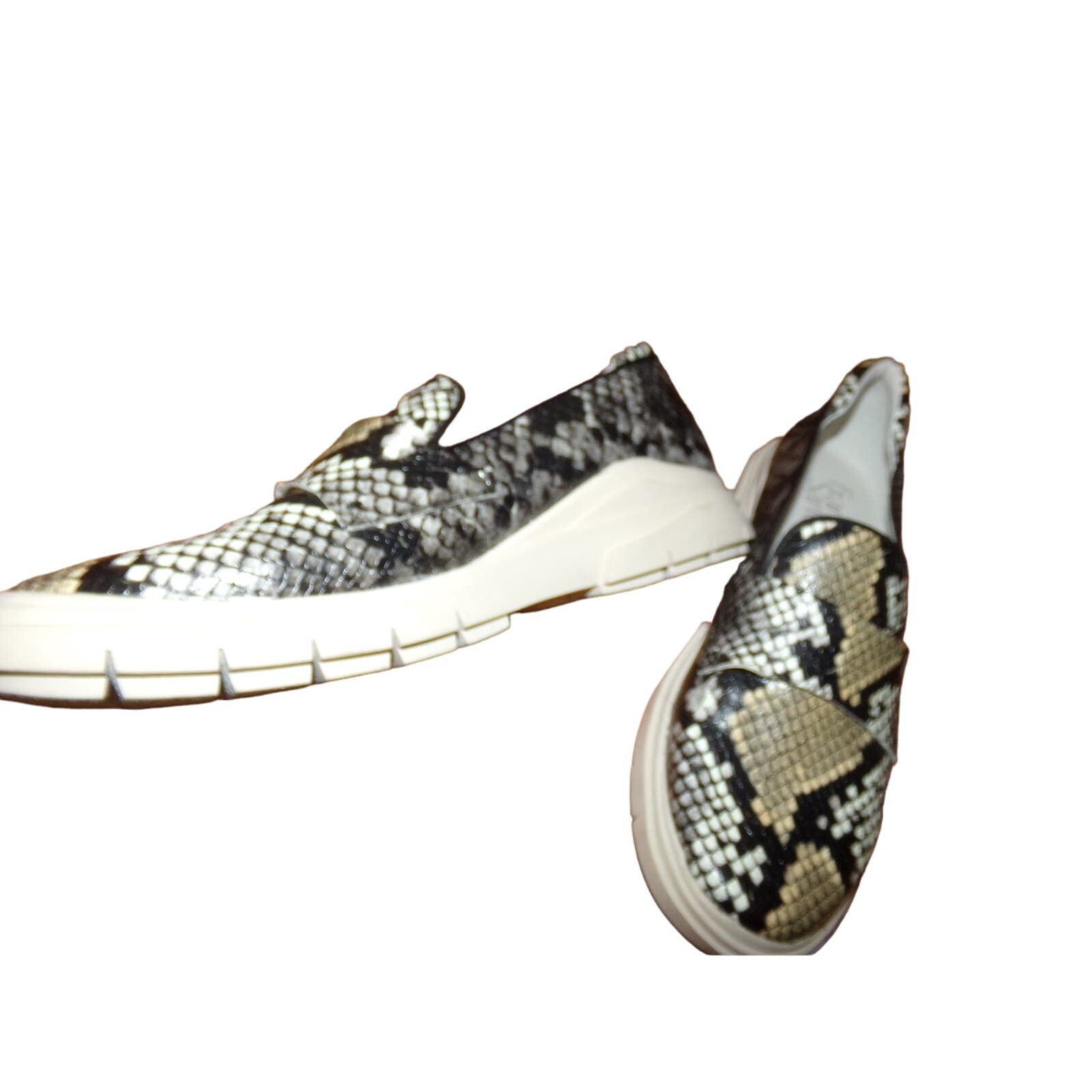 Franco Sarto Franco Sarto Metta reptile print lug sole loafers 6 M Size US 6 / IT 36 - 2 Thumbnail