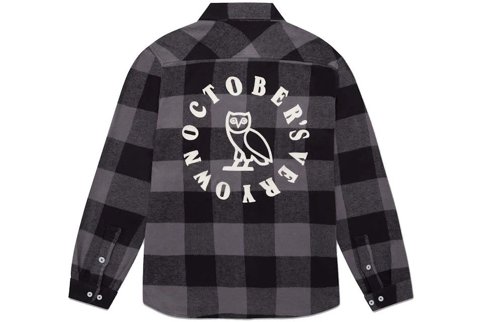 Drake OVO Buffalo Plaid Flannel Shirt Size US M / EU 48-50 / 2 - 1 Thumbnail